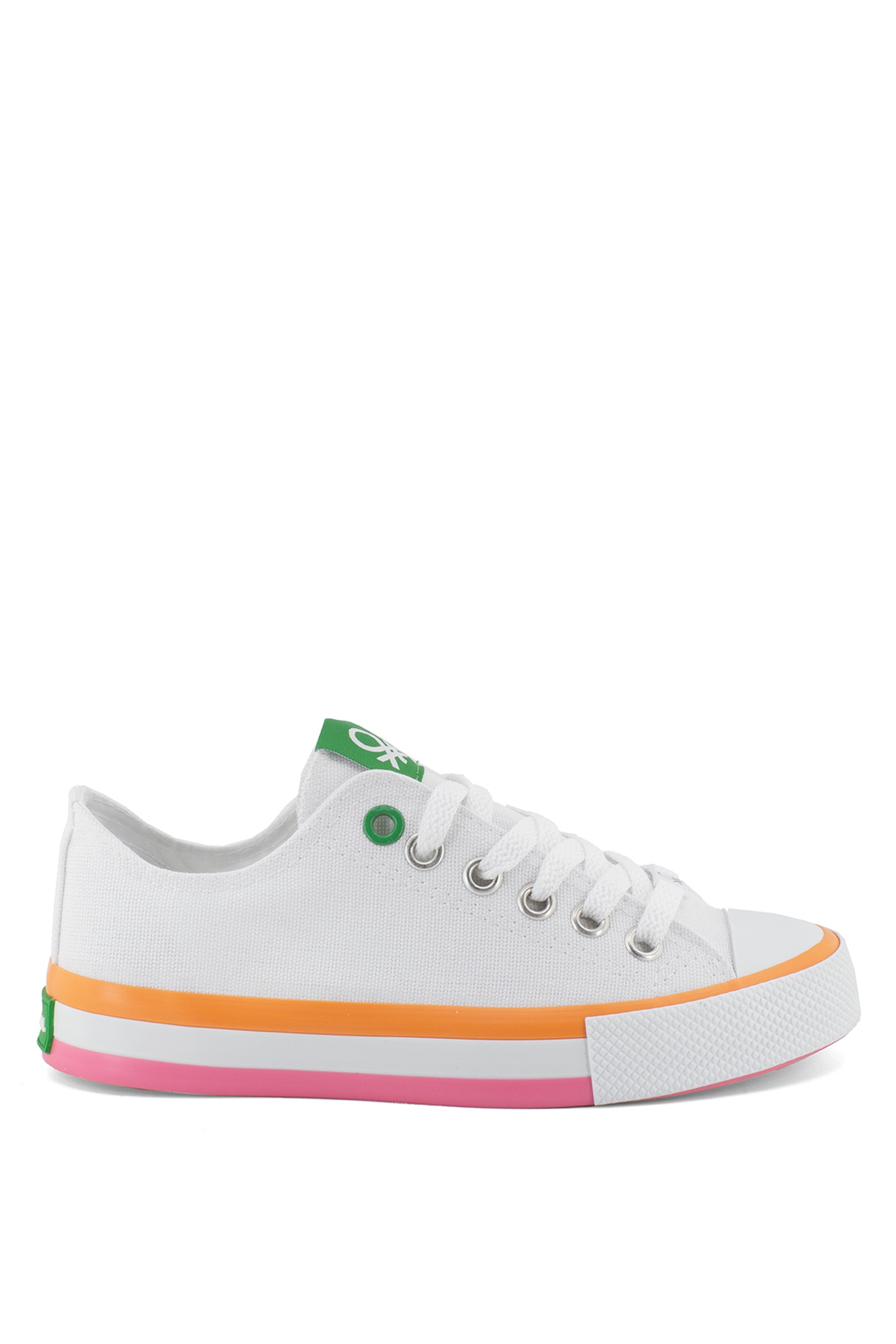 Benetton BN-30176K Kadın Spor Ayakkabı Beyaz