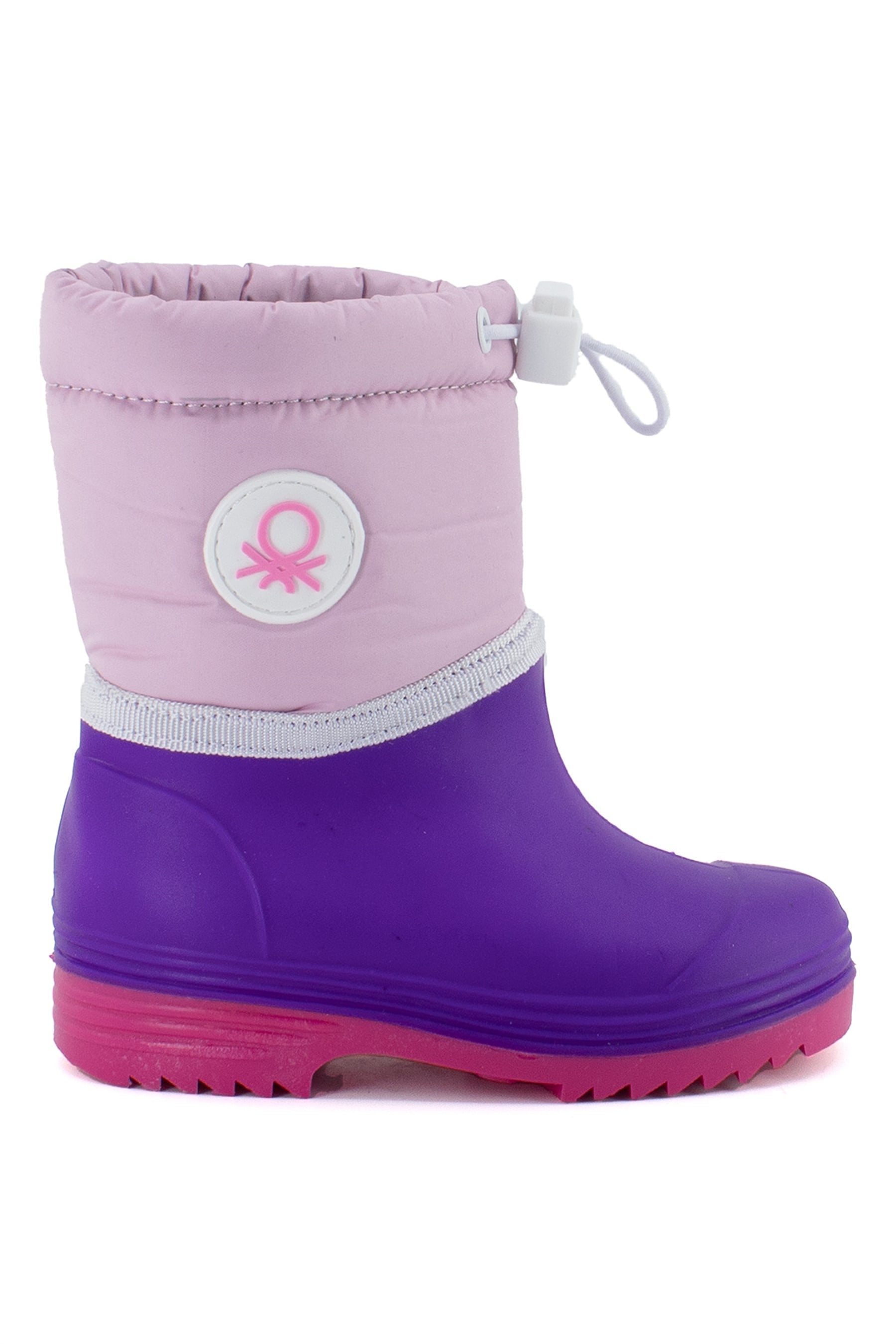 Benetton BN-30426 Patik Kız Çocuk Bot Mor