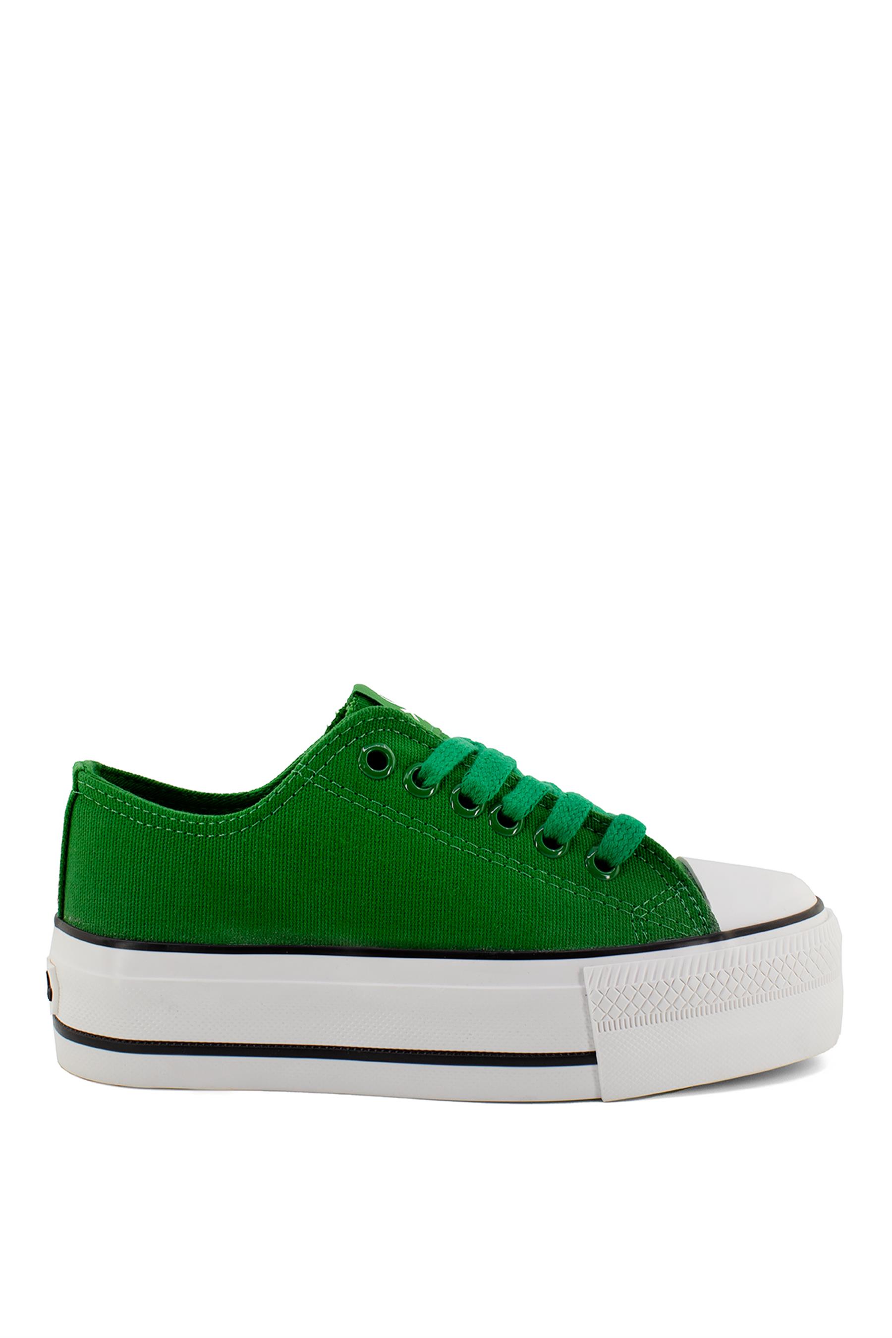Benetton BN-30935K Kadın Spor Ayakkabı Yeşil