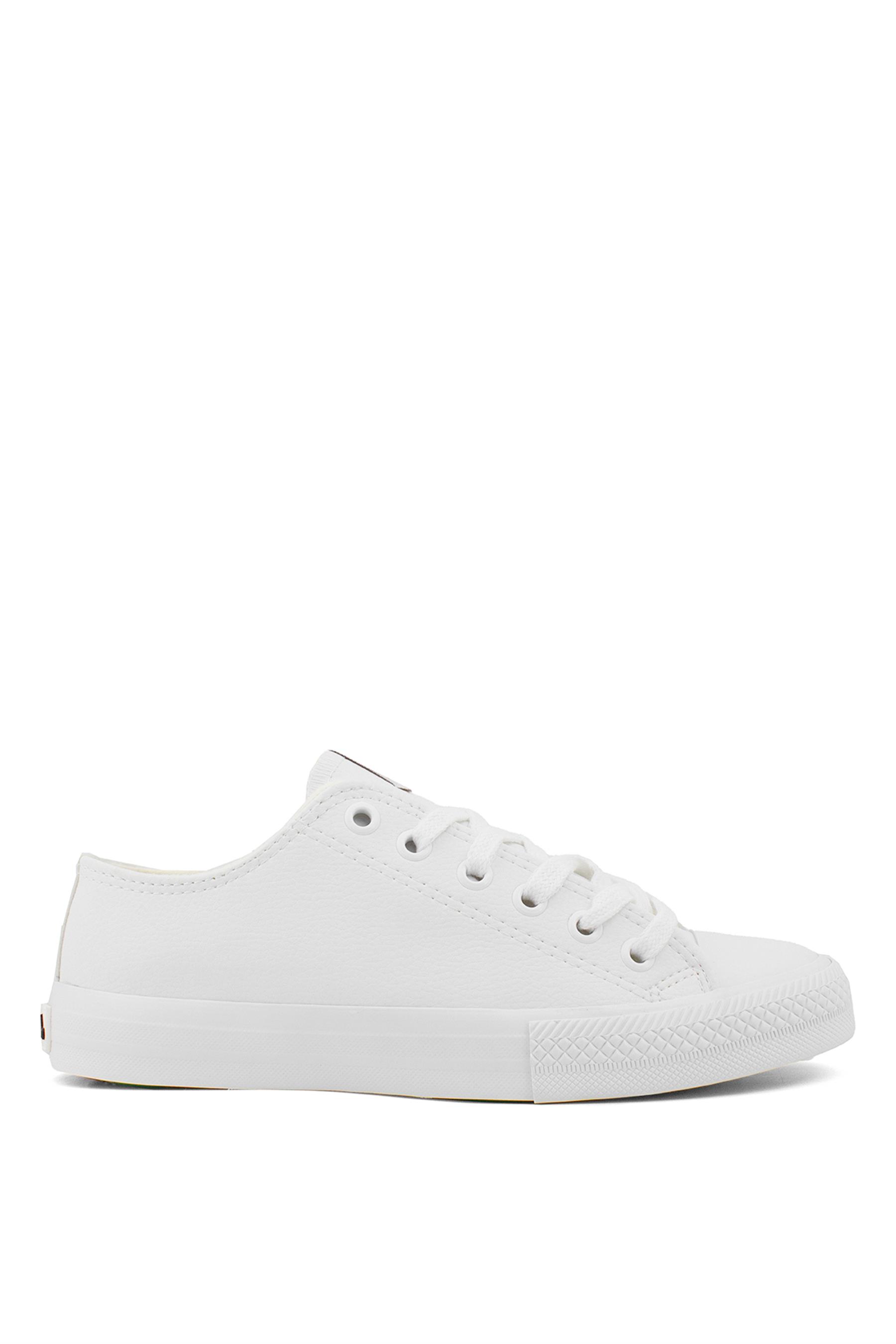Benetton BN-31041 Kadın Klasik Sneaker Beyaz