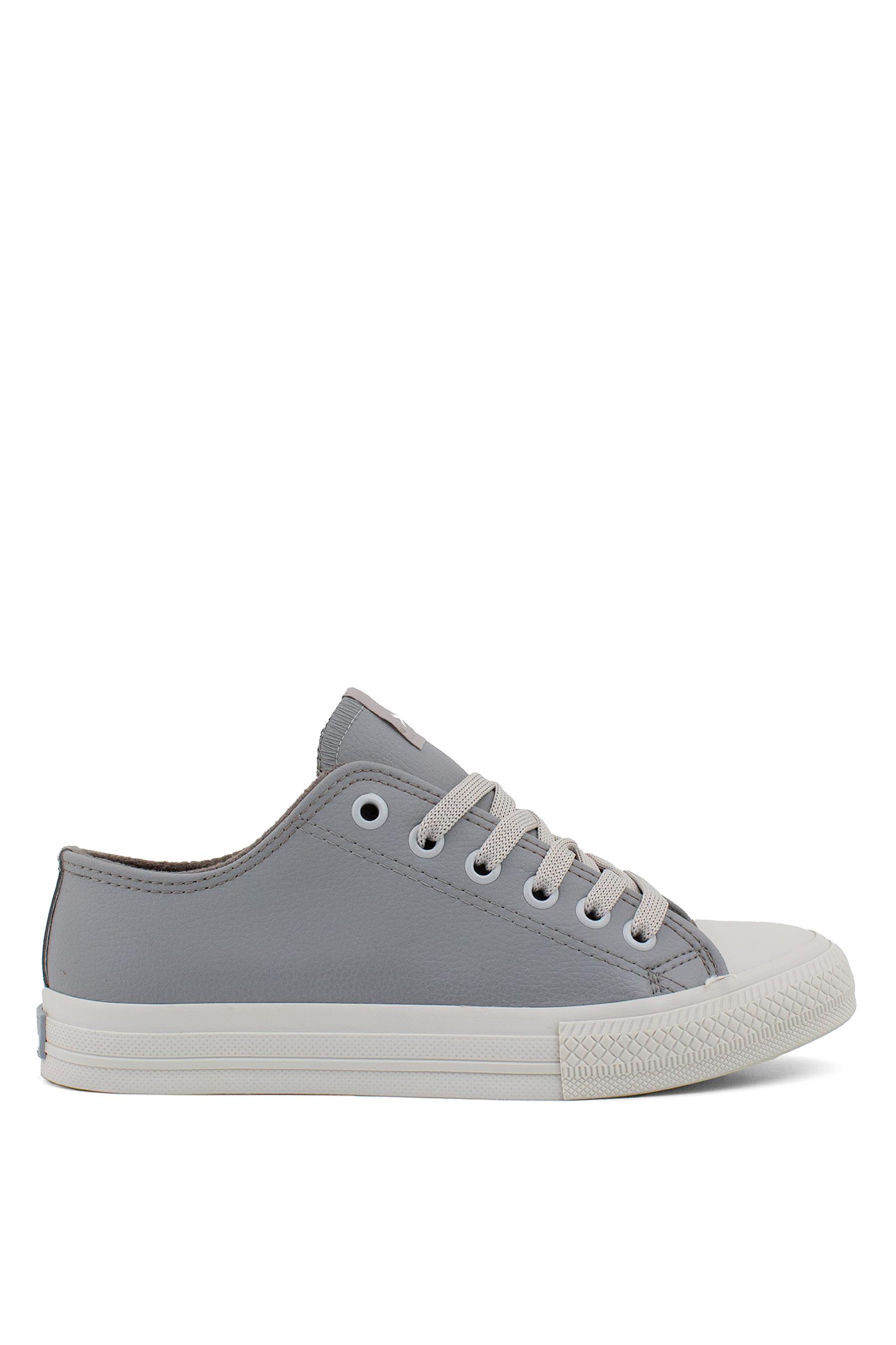 Benetton BN-31049 Erkek Klasik Sneaker Gri