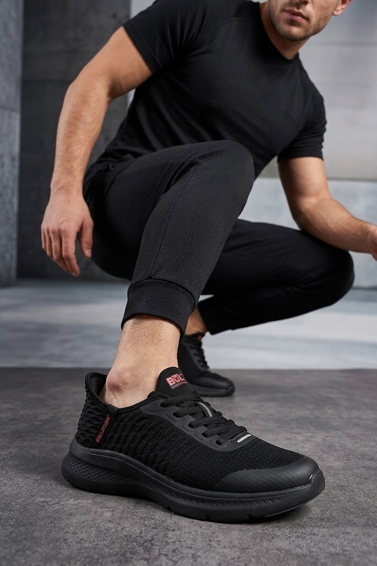 Buldozer 261426 Erkek Klasik Sneaker Siyah