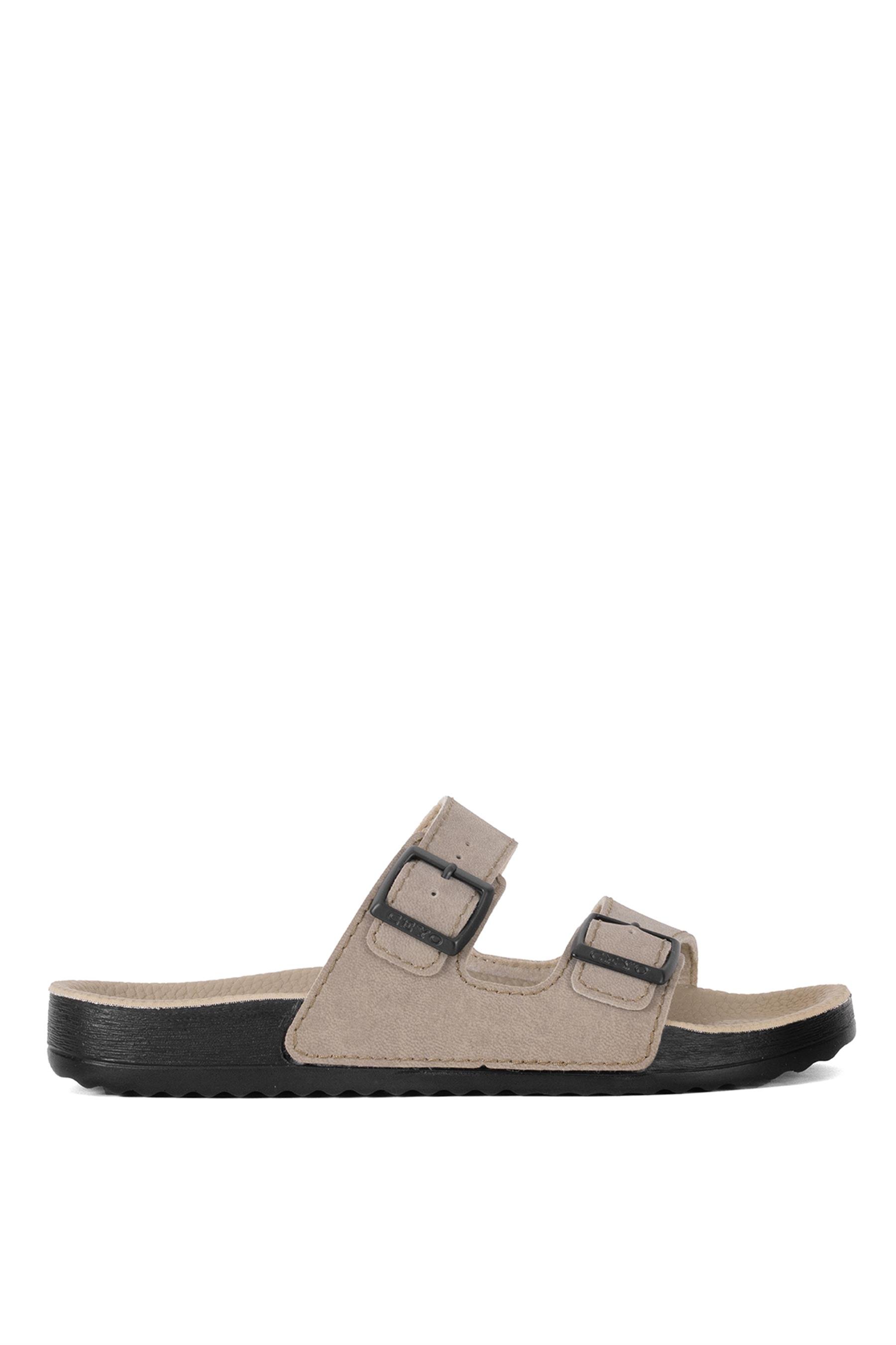 Ceyo Bahama-10 Kadın Terlik Camel