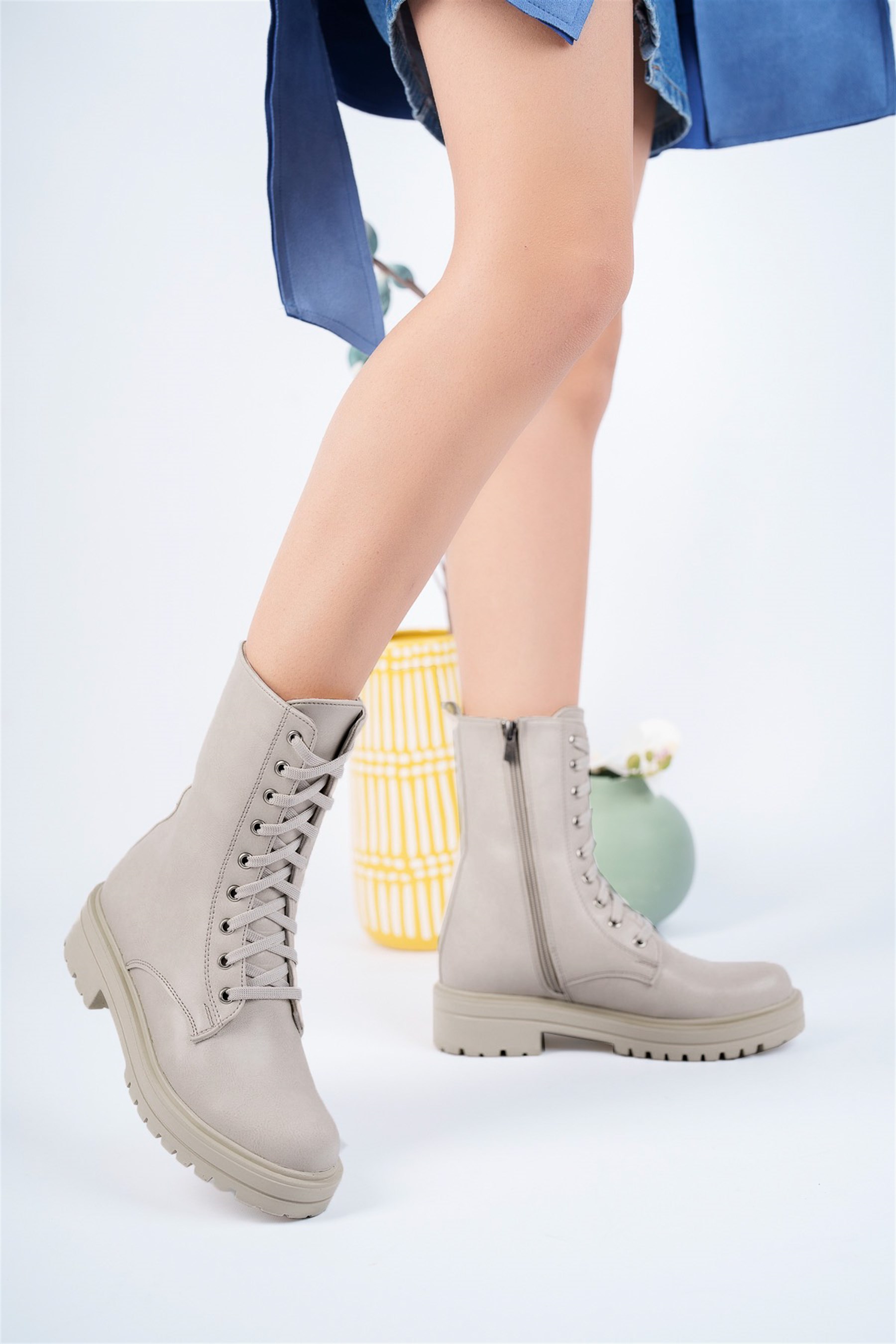 Elit 22KMst5508C Kadın Bot Bej