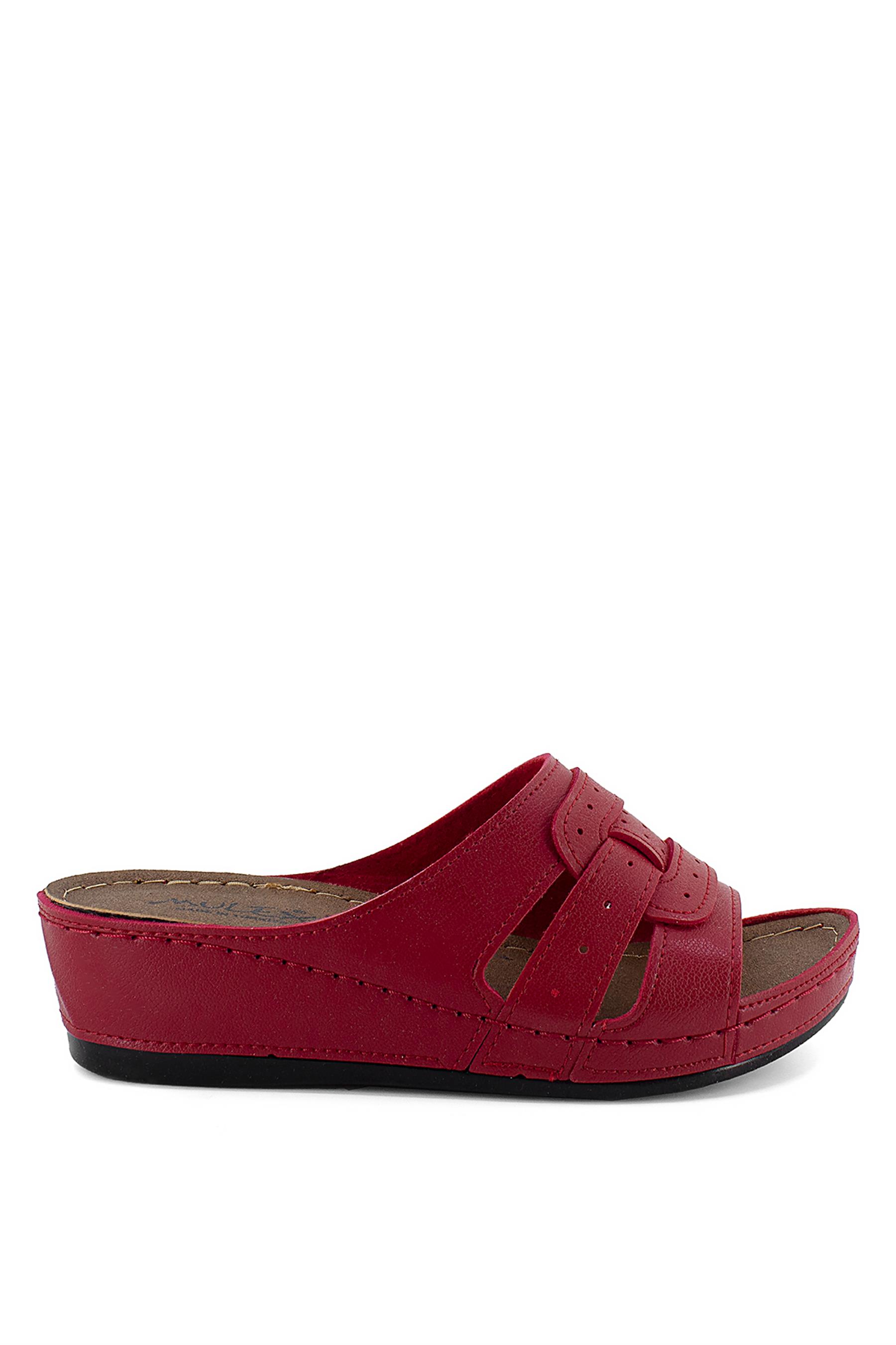 Elit 23YErn1857C Kadın Terlik Kırmızı