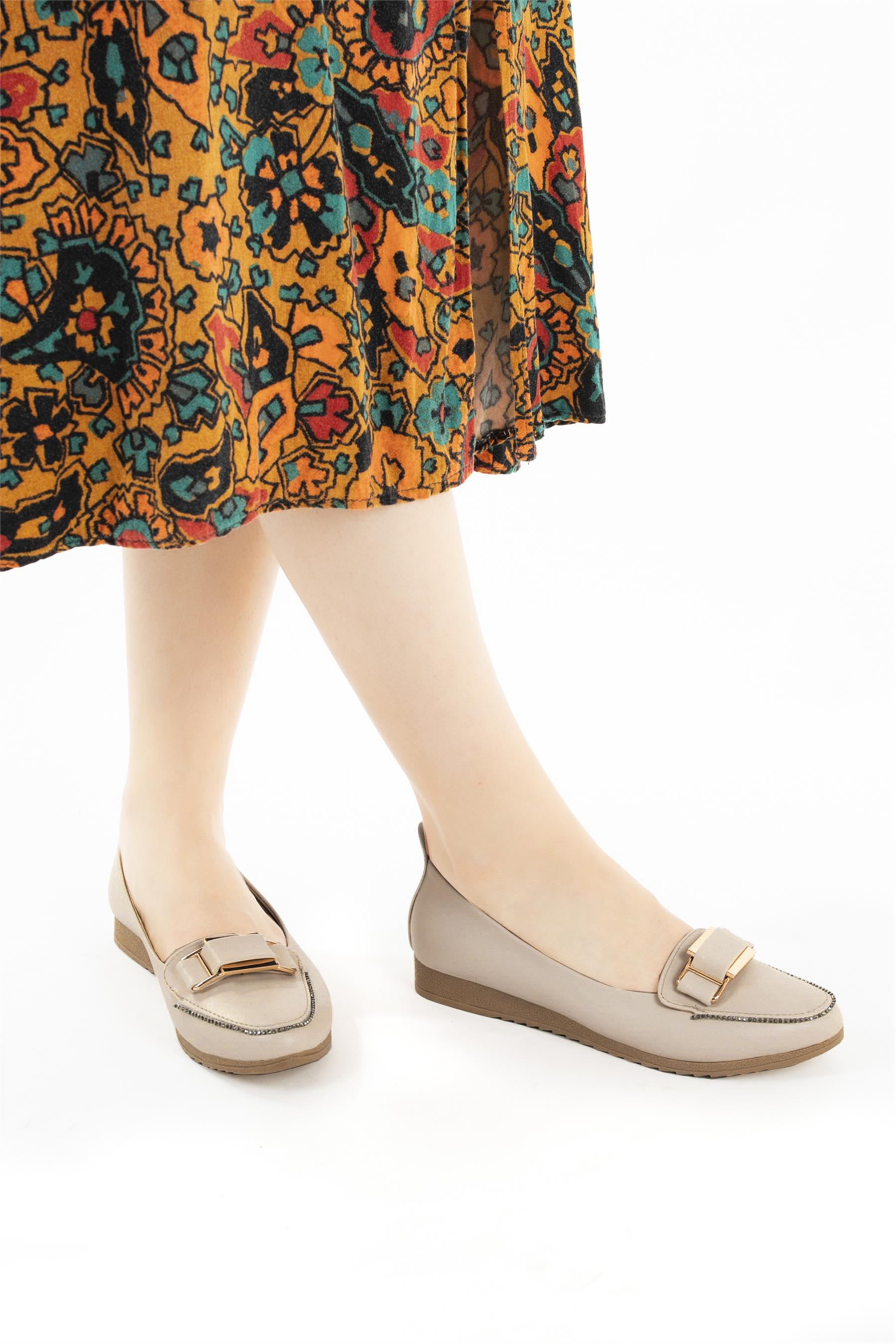 Elit 23YMrt3360C Kadın Günlük Ayakkabı Ten