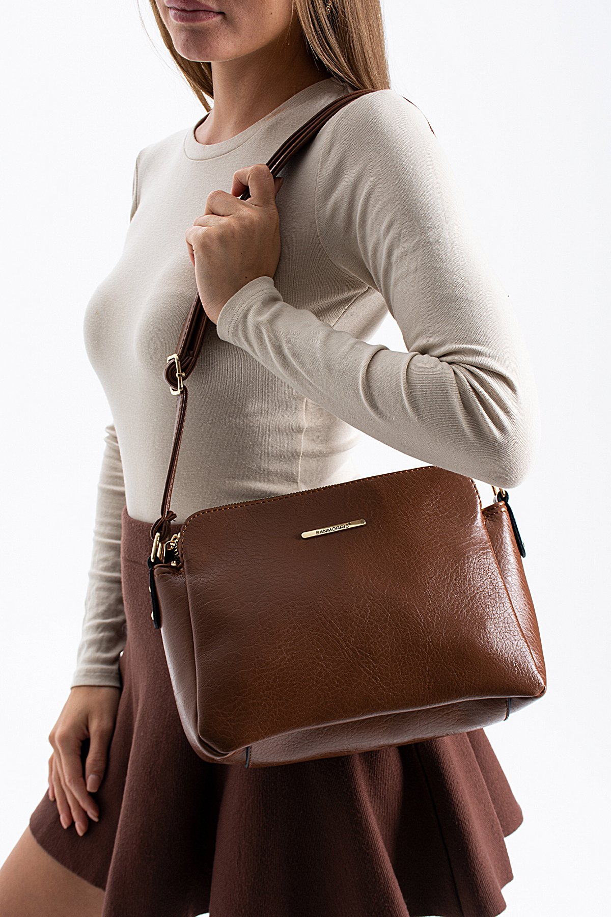 Elit 25KSNM1437C Kadın El Çantası Taba