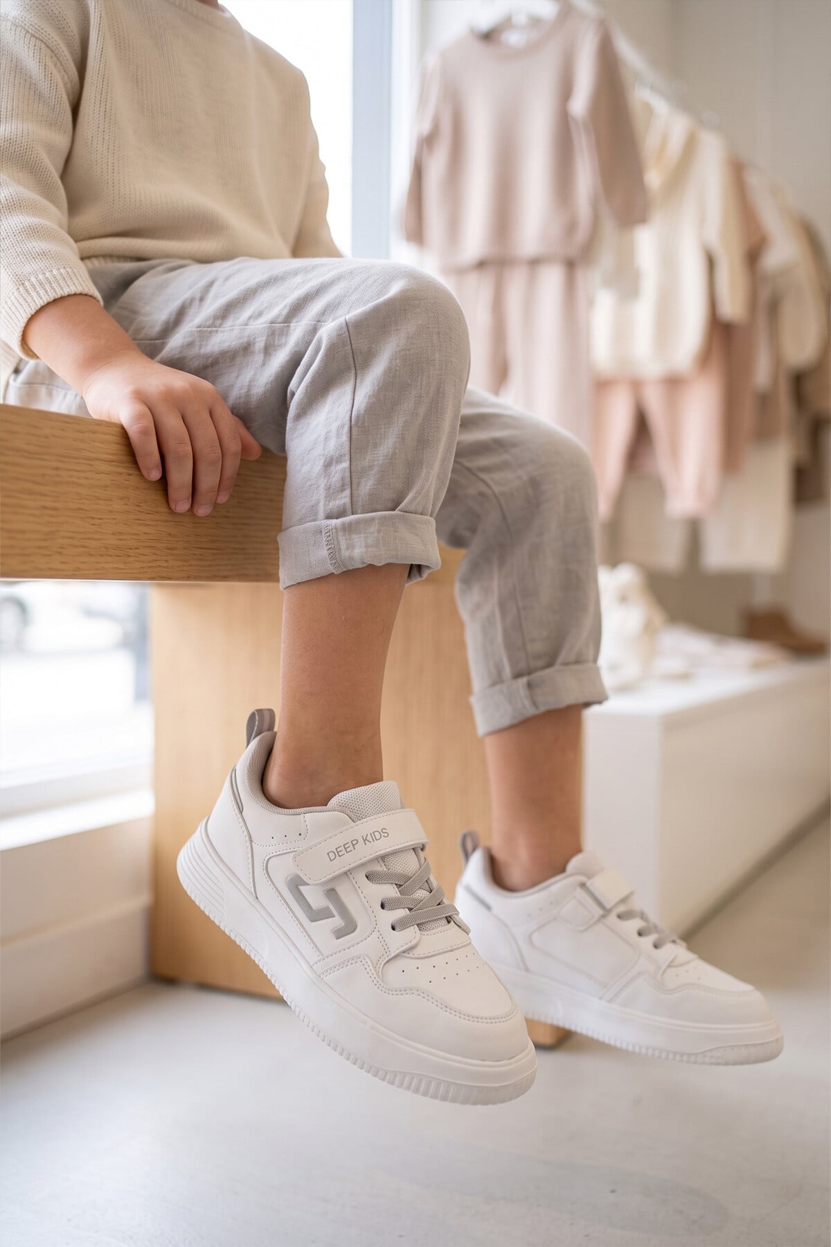 Elit 26YASARM2404 Filet Erkek Çocuk Klasik Sneaker Beyaz