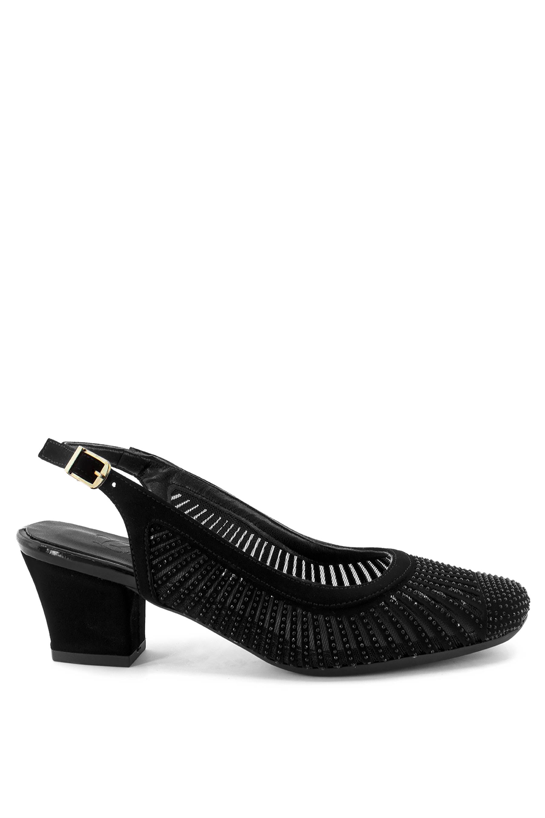 Elit Aky23.8662C Kadın Abiye Ayakkabı Siyah