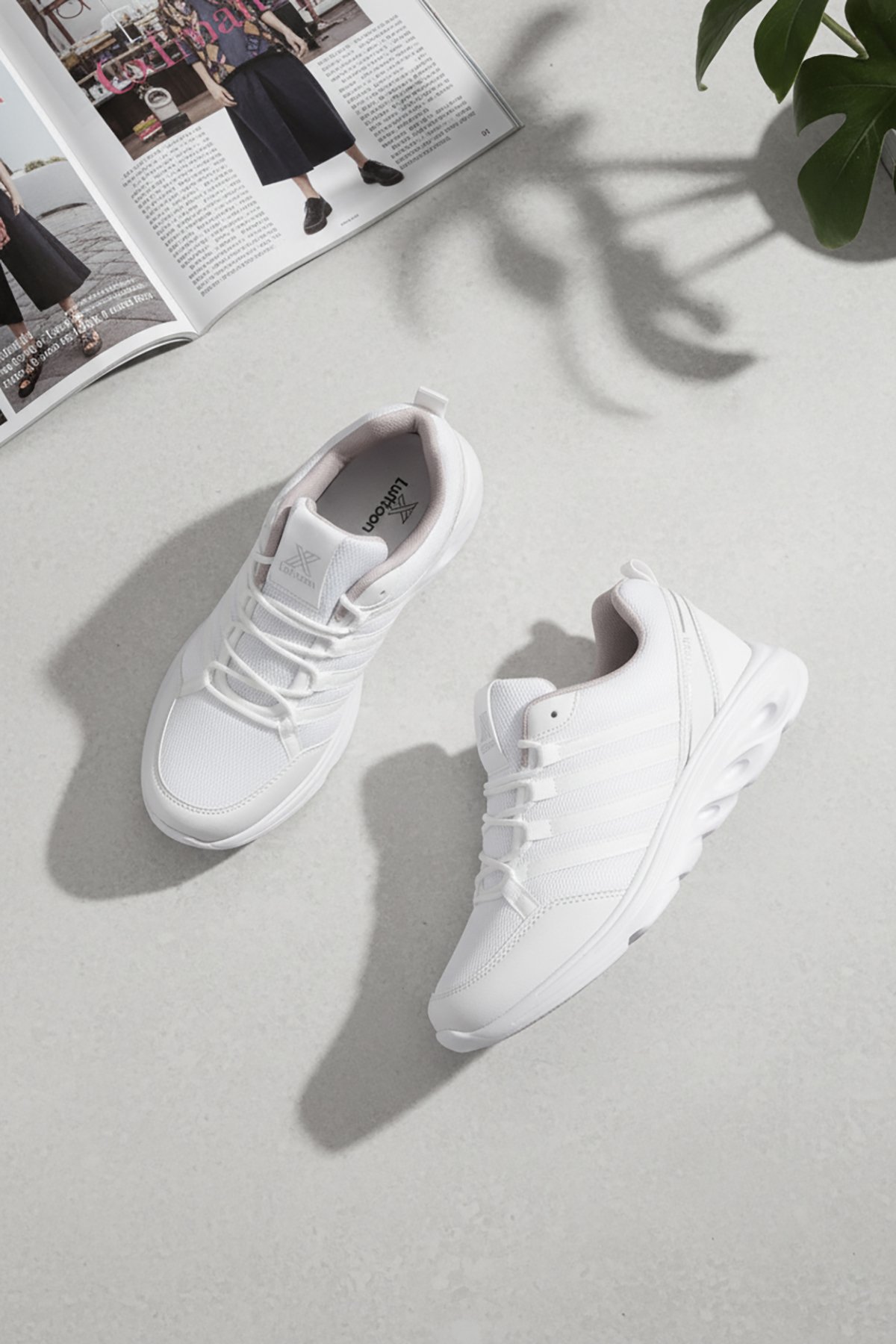 Elit ASPRT4138 Erkek Casual Ayakkabı Beyaz