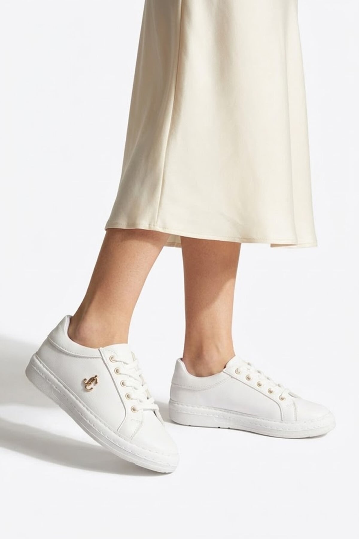 Elit BTFLRMRC-5400 Kadın Klasik Sneaker Beyaz