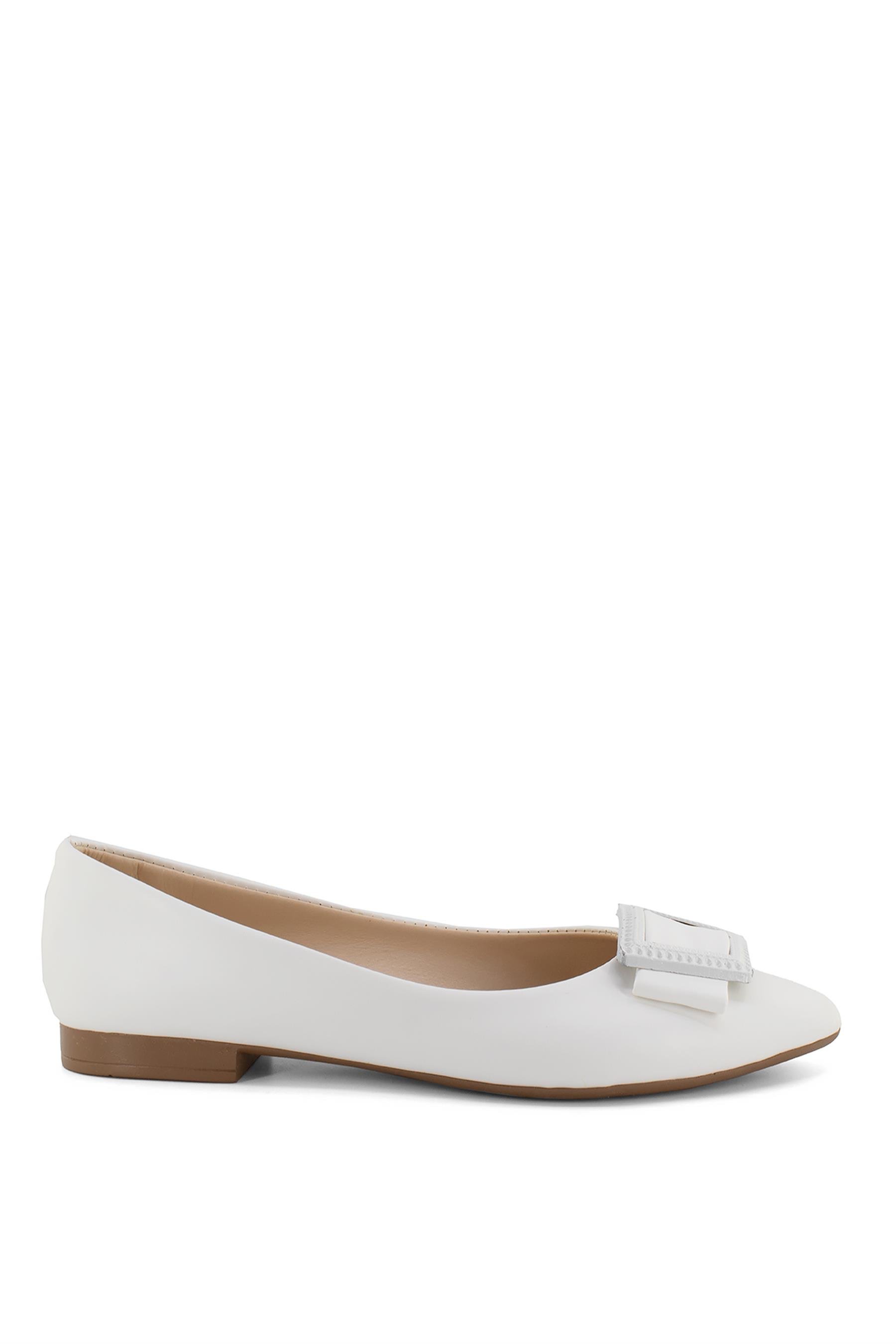 Elit BtnGLO608CZE Kadın Babet Beyaz