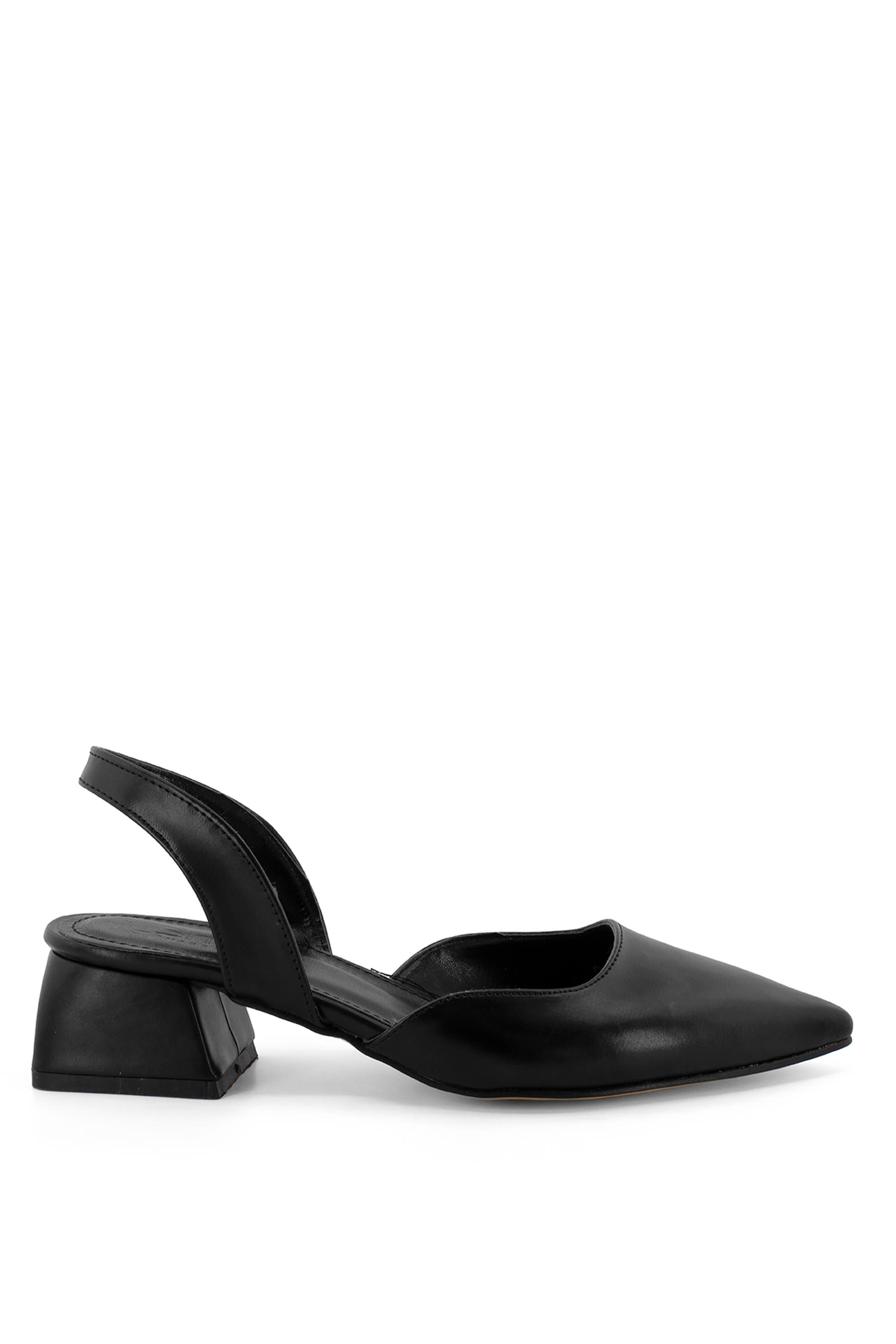 Elit BtnSis02CZE Kadın Topuklu Ayakkabı Siyah