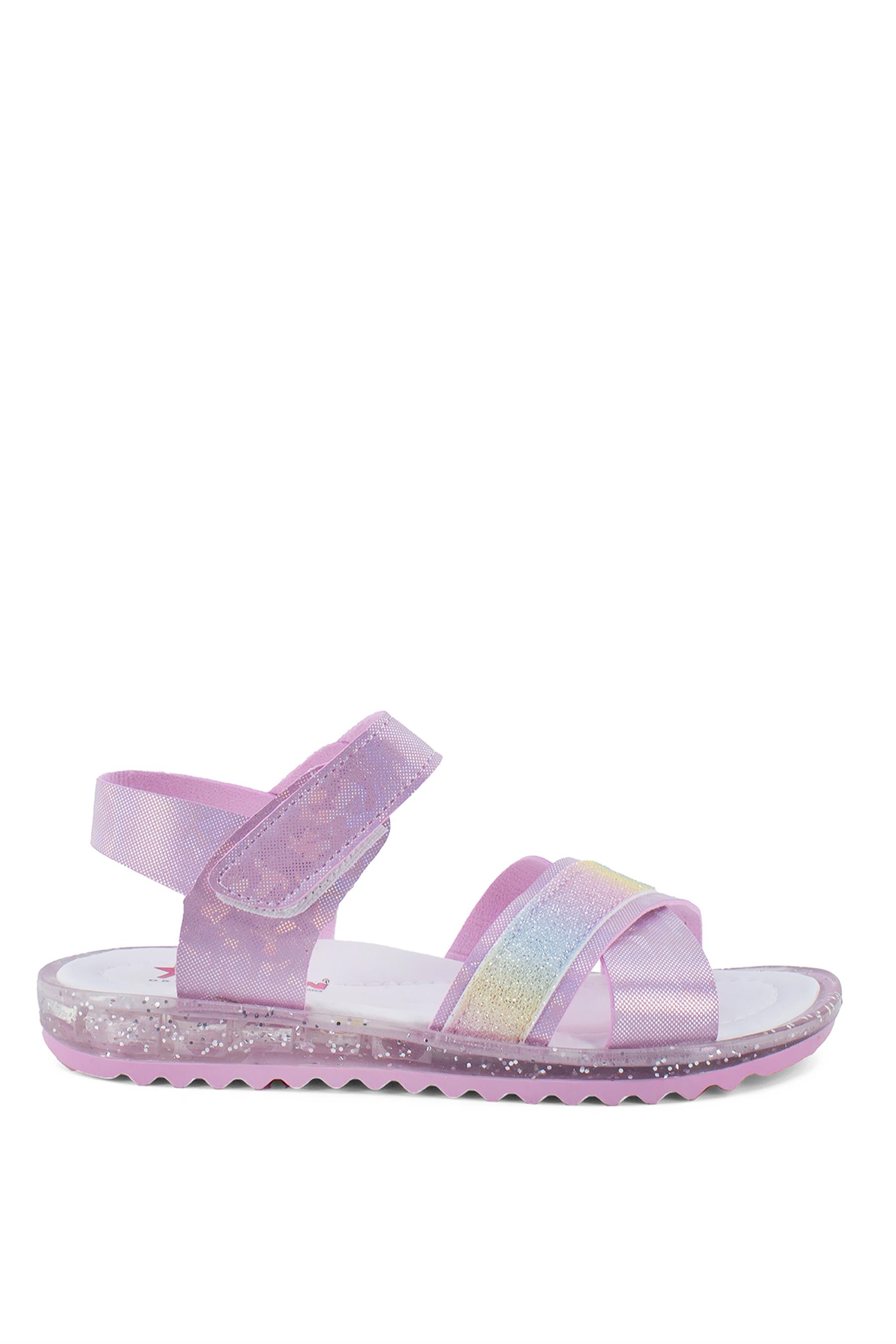 Elit BtnSRN02C Filet Kız Çocuk Sandalet Pembe
