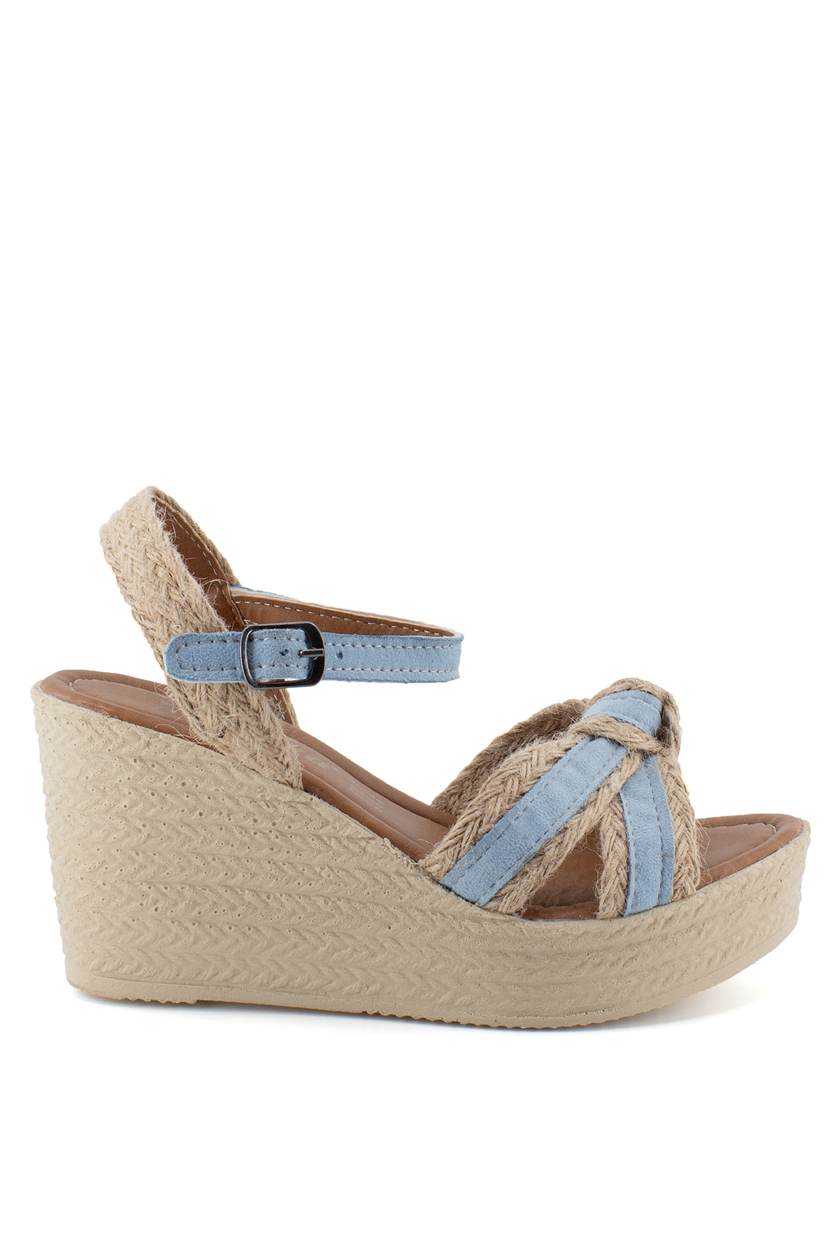 Elit E201 Kadın Sandalet Mavi