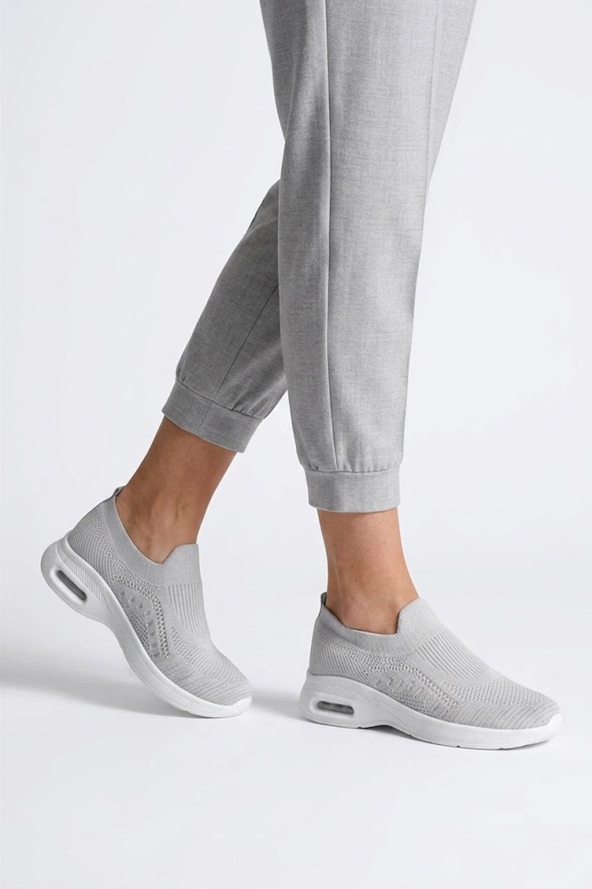 Elit Erd2516 Kadın Klasik Sneaker Gri