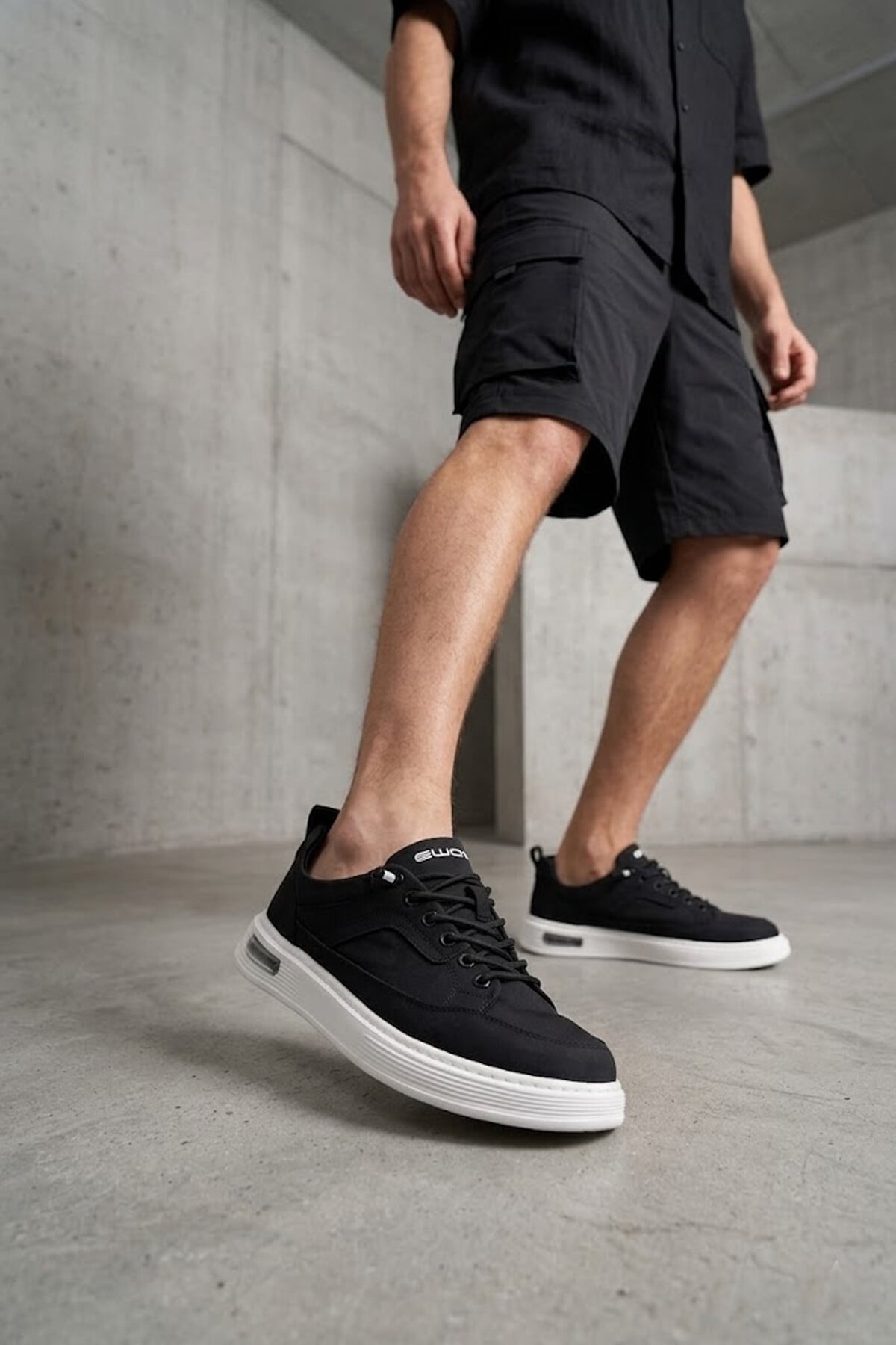 Elit HML9043 Erkek Klasik Sneaker Siyah