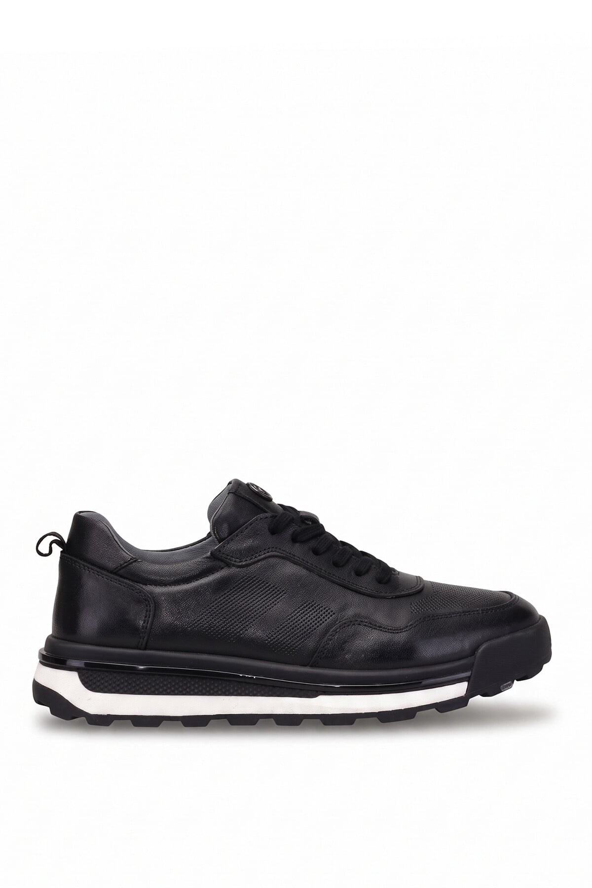 Elit KcmHS1249-1C Erkek Klasik Sneaker Siyah