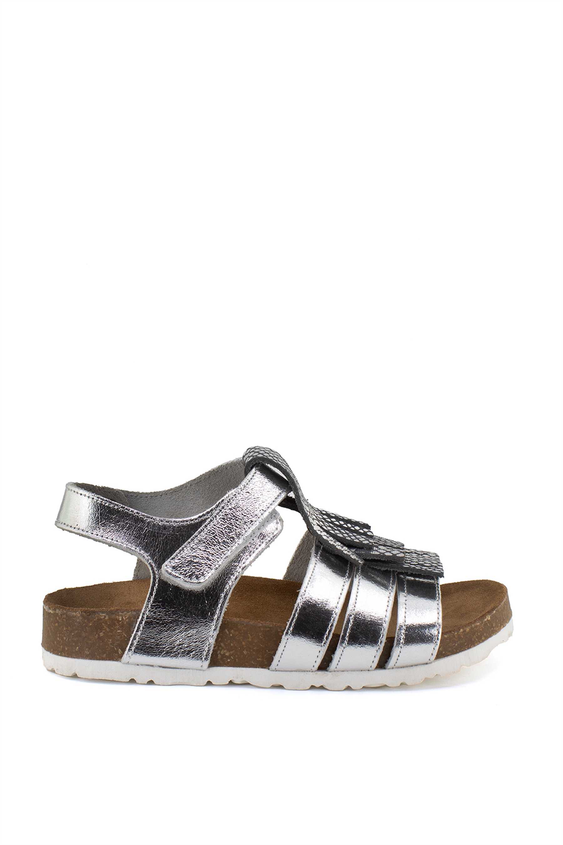 Elit Mnc1287 Filet Kız Çocuk Sandalet Gümüş