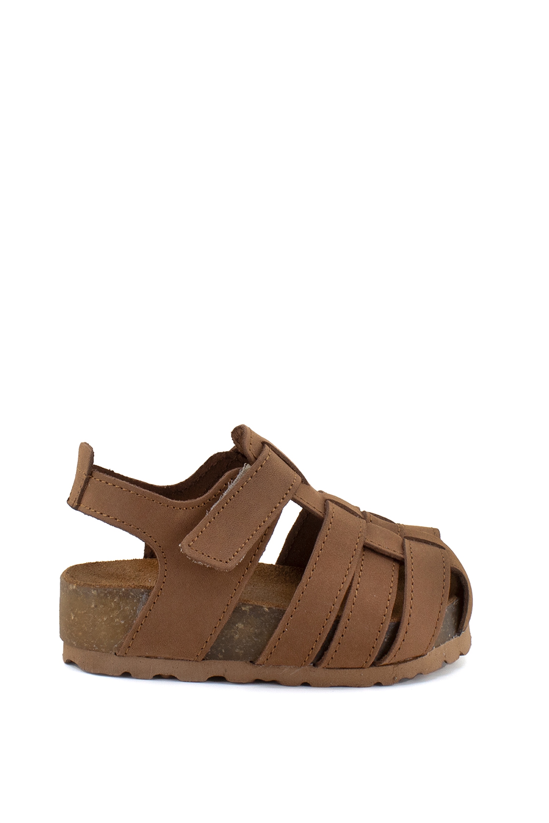 Elit Mnc1311 Bebe Erkek Çocuk Sandalet Kahverengi