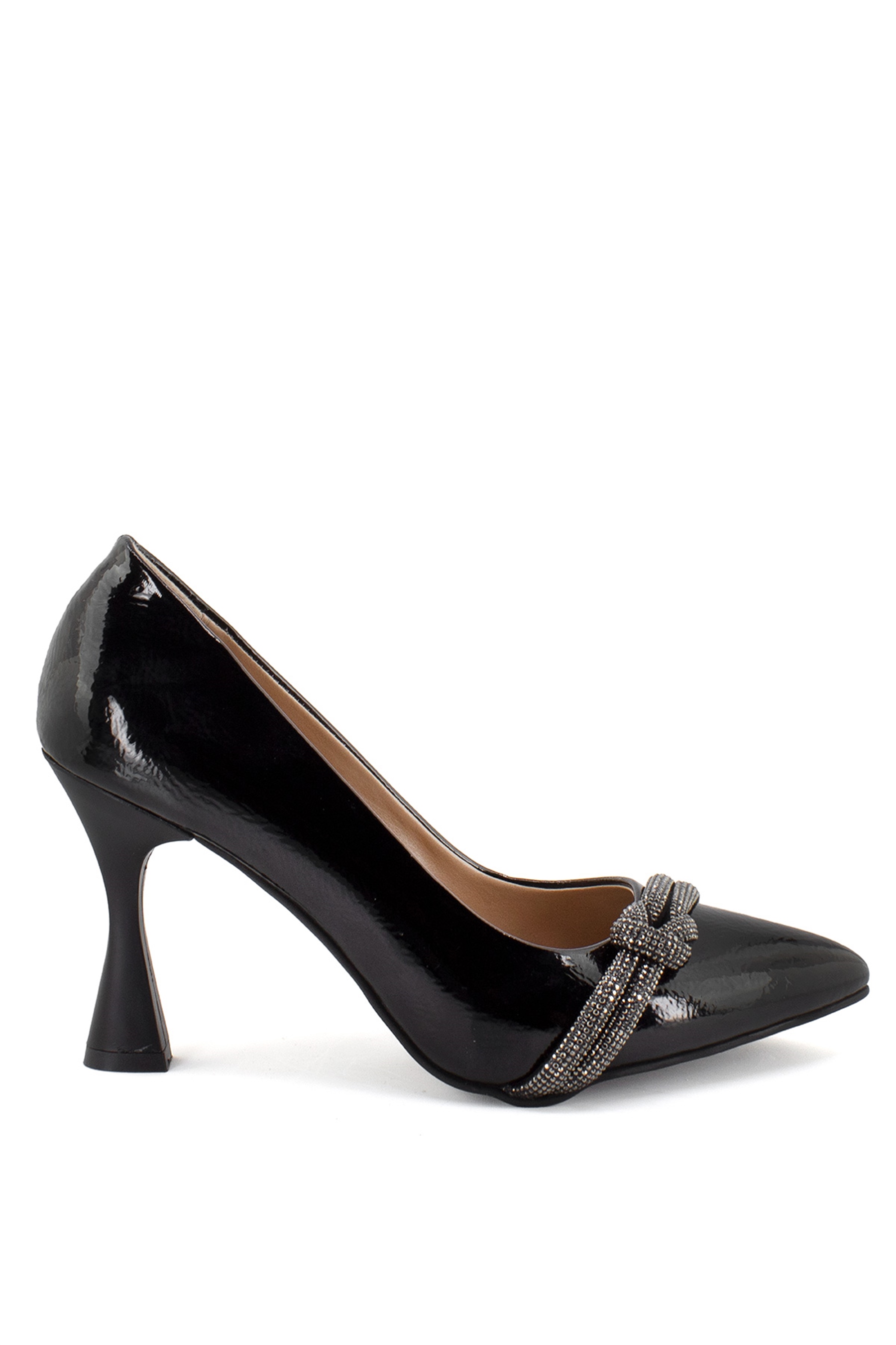 Elit Mst013K Kadın Stiletto Siyah