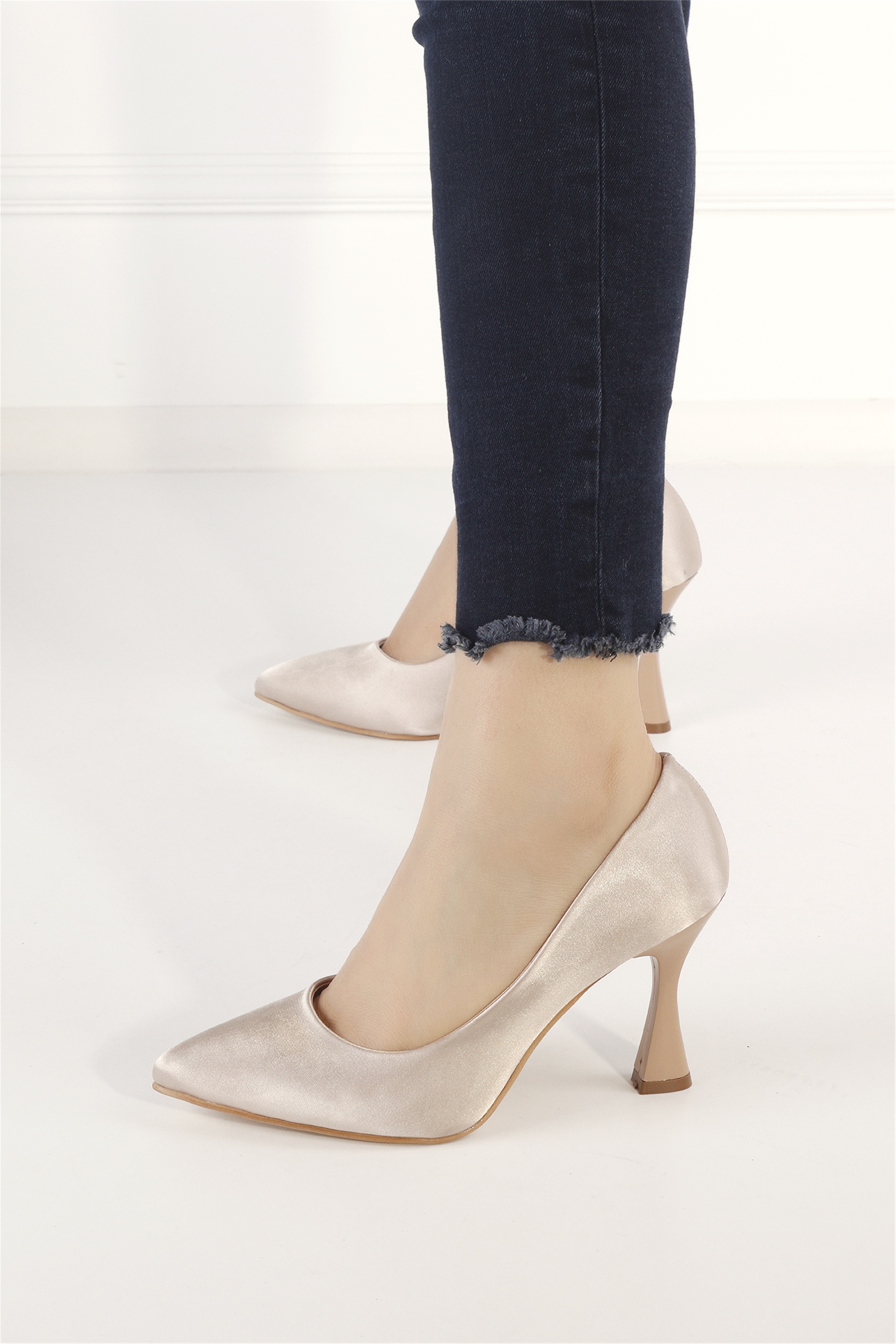Elit Mst1337T Kadın Stiletto Ten