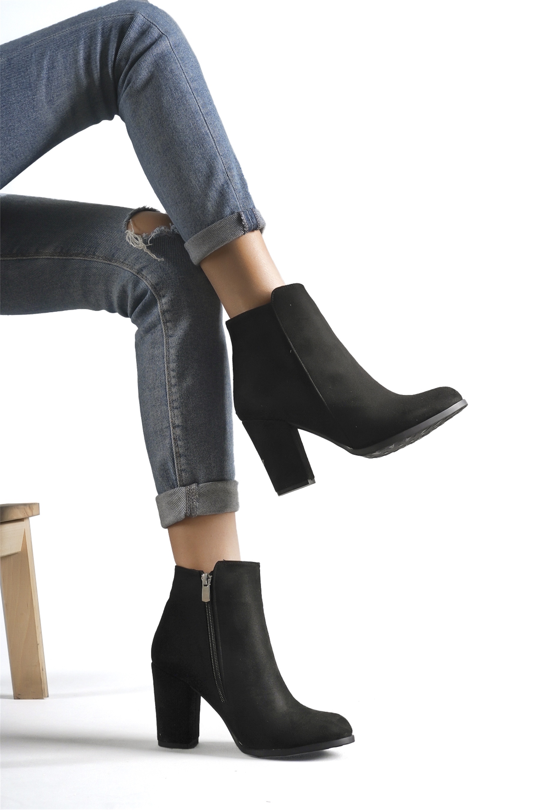 Elit Mst90S Kadın Bot Siyah