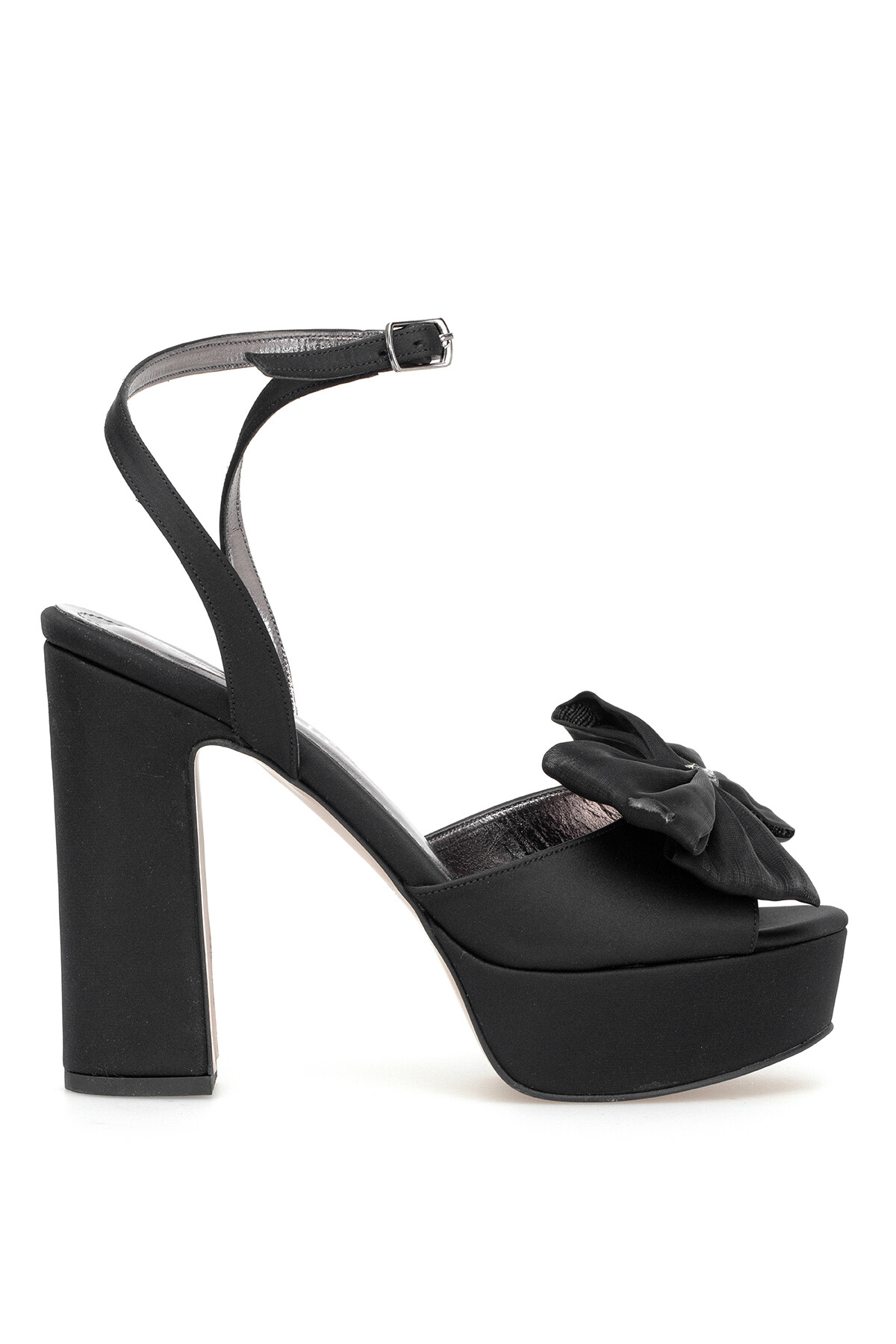 Elit PM08 K2039-2S Kadın Platform Ayakkabı Siyah