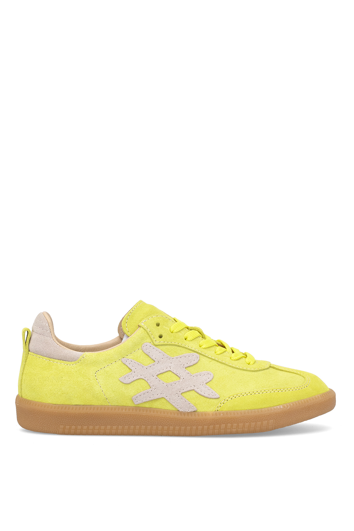 Elit Rch088-M-Vade Kadın Hakiki Deri Klasik Sneaker Sarı