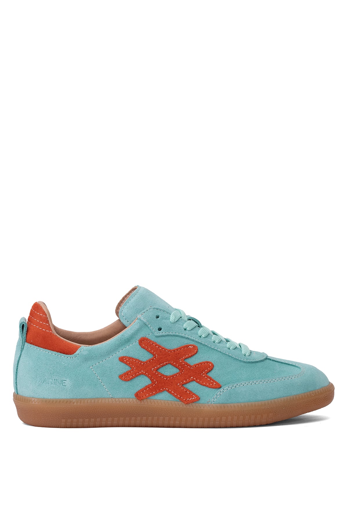 Elit Rch088-M-Vade Kadın Hakiki Deri Klasik Sneaker Turkuaz