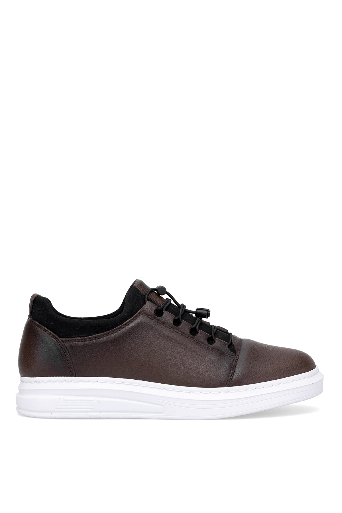 Elit SLCPS584C Erkek Hakiki Deri Casual Ayakkabı Kahverengi