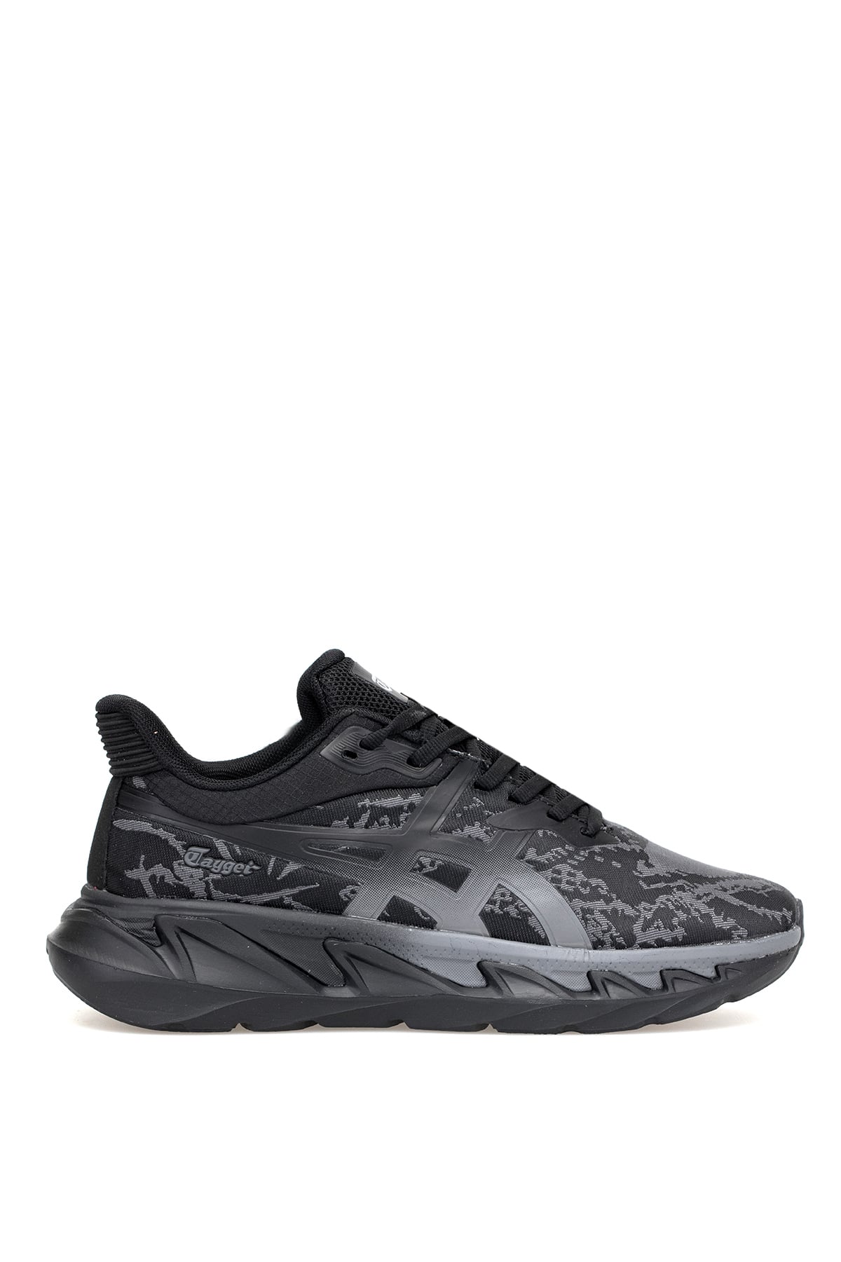 eTayger E-1702 Erkek Casual Klasik Sneaker Siyah - Gri