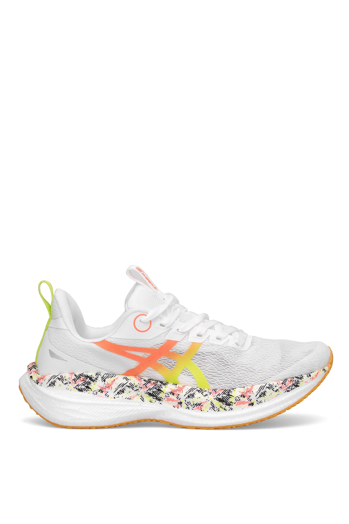 eTayger E-1721 Erkek Casual Klasik Sneaker Beyaz - Turuncu