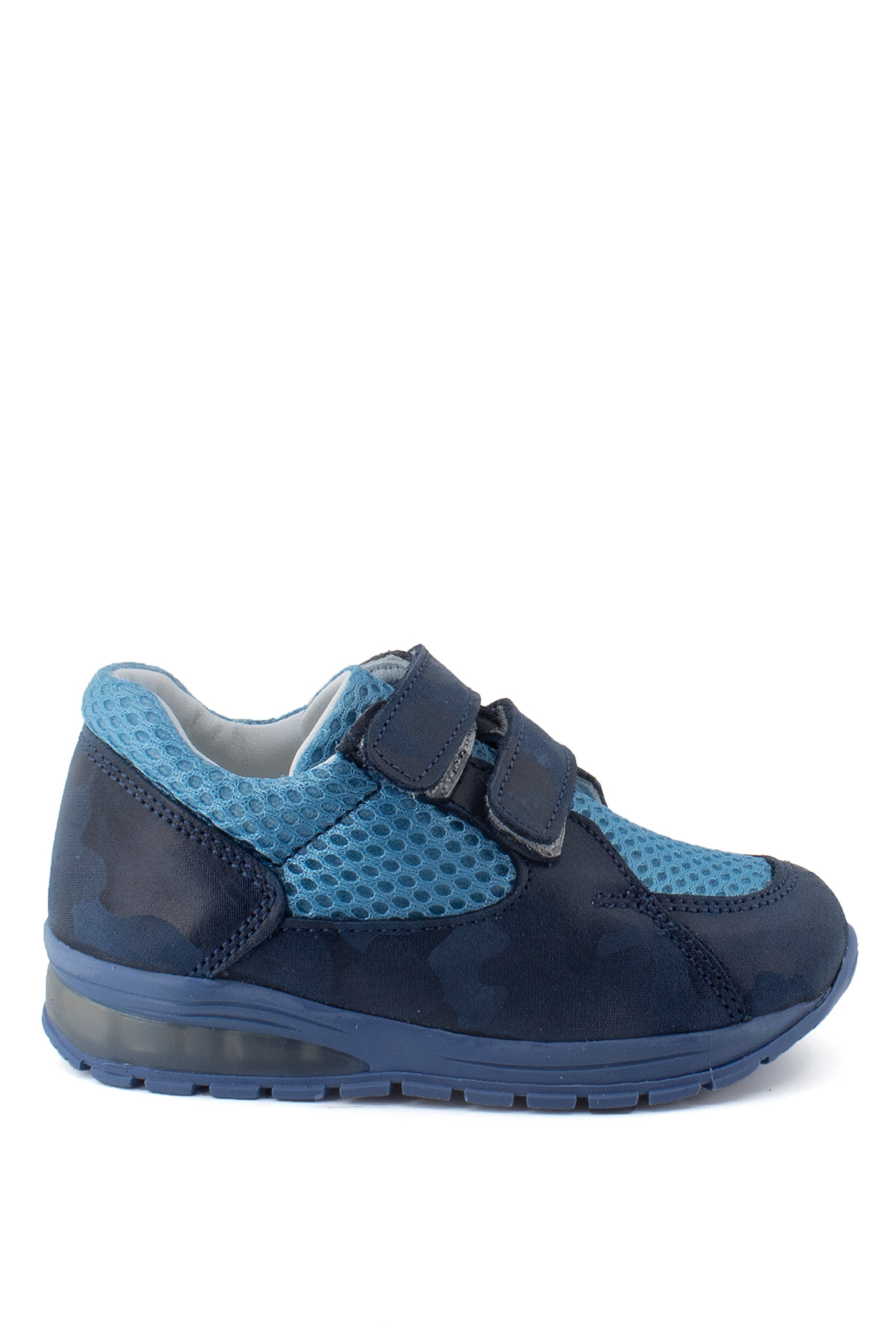 Fuar 316 T 1101 E Bebe Deri Spor Ayakkabı Mavi