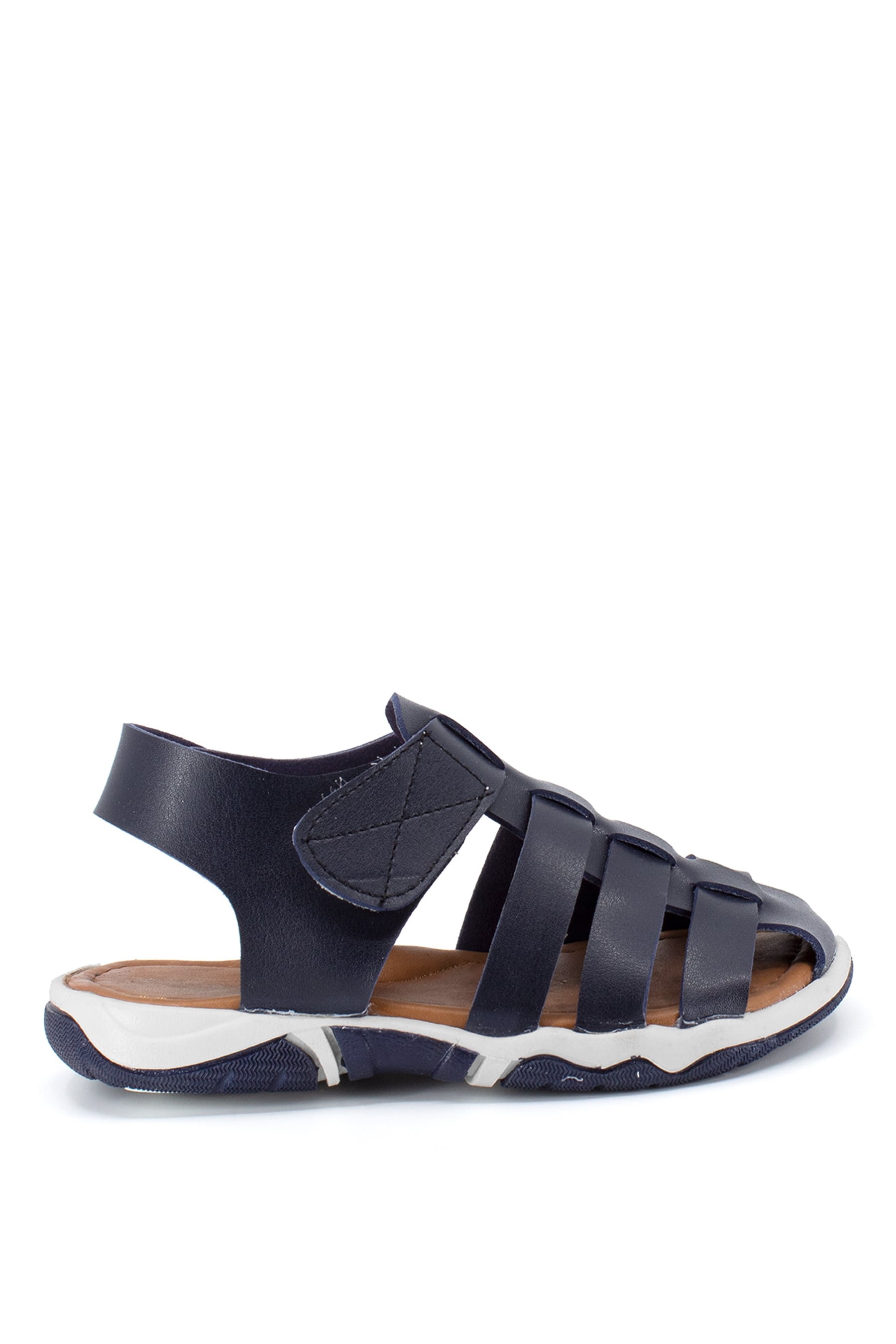 Fuar 502 T7401 E Patik Sandalet Lacivert
