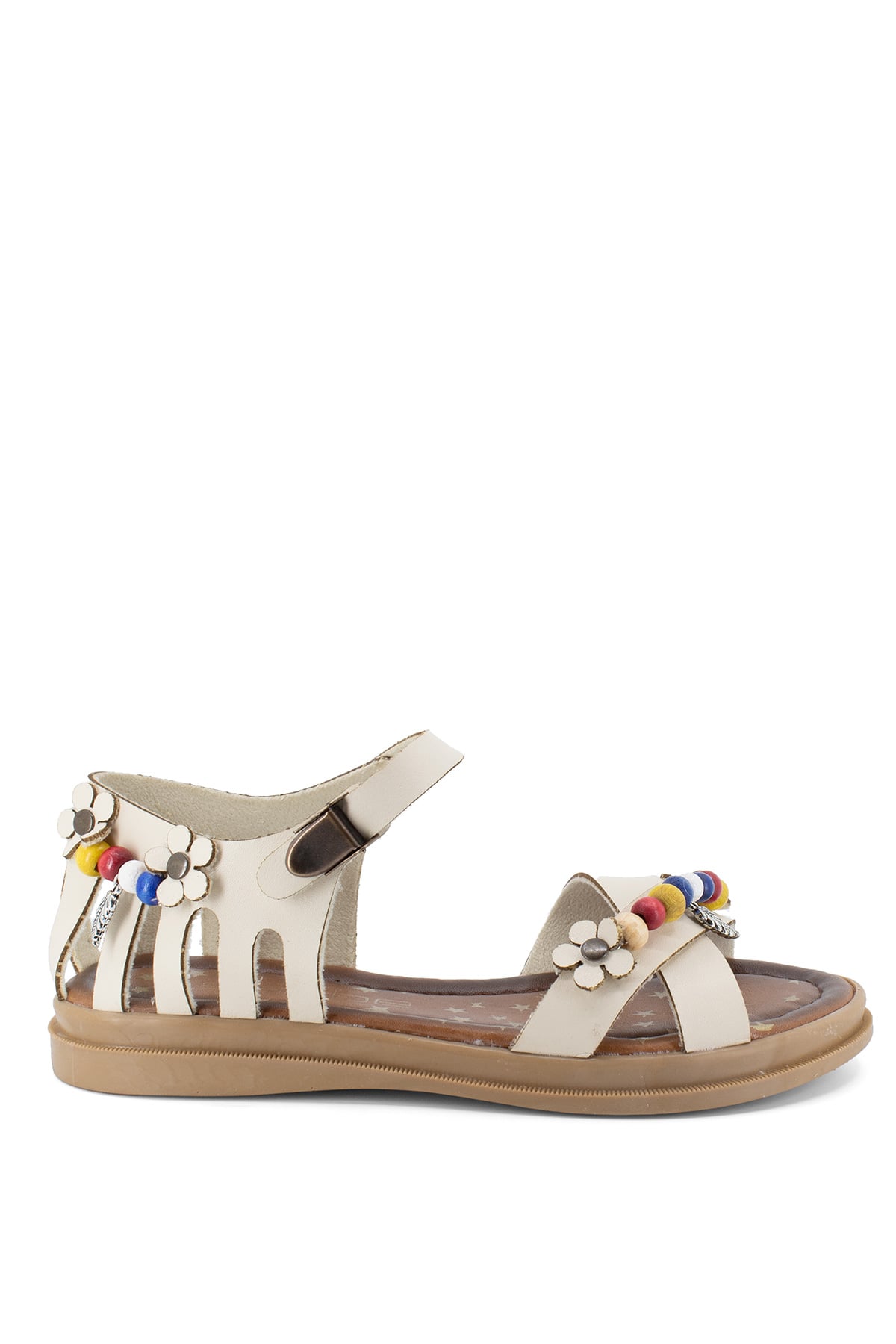 Fuar 503 T 6307 K Filet Sandalet Bej