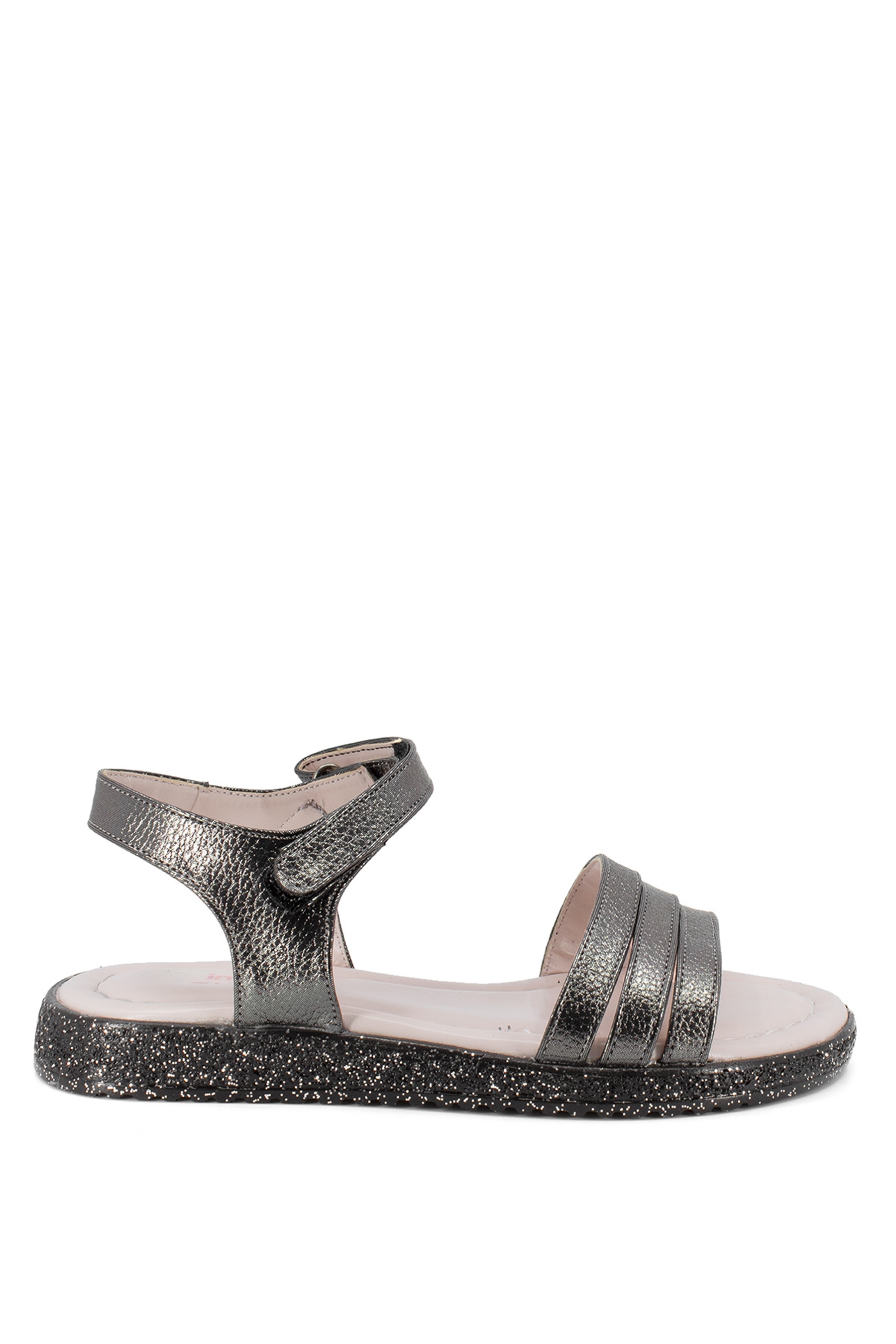 Fuar 503 T4402 K Filet Sandalet Platin