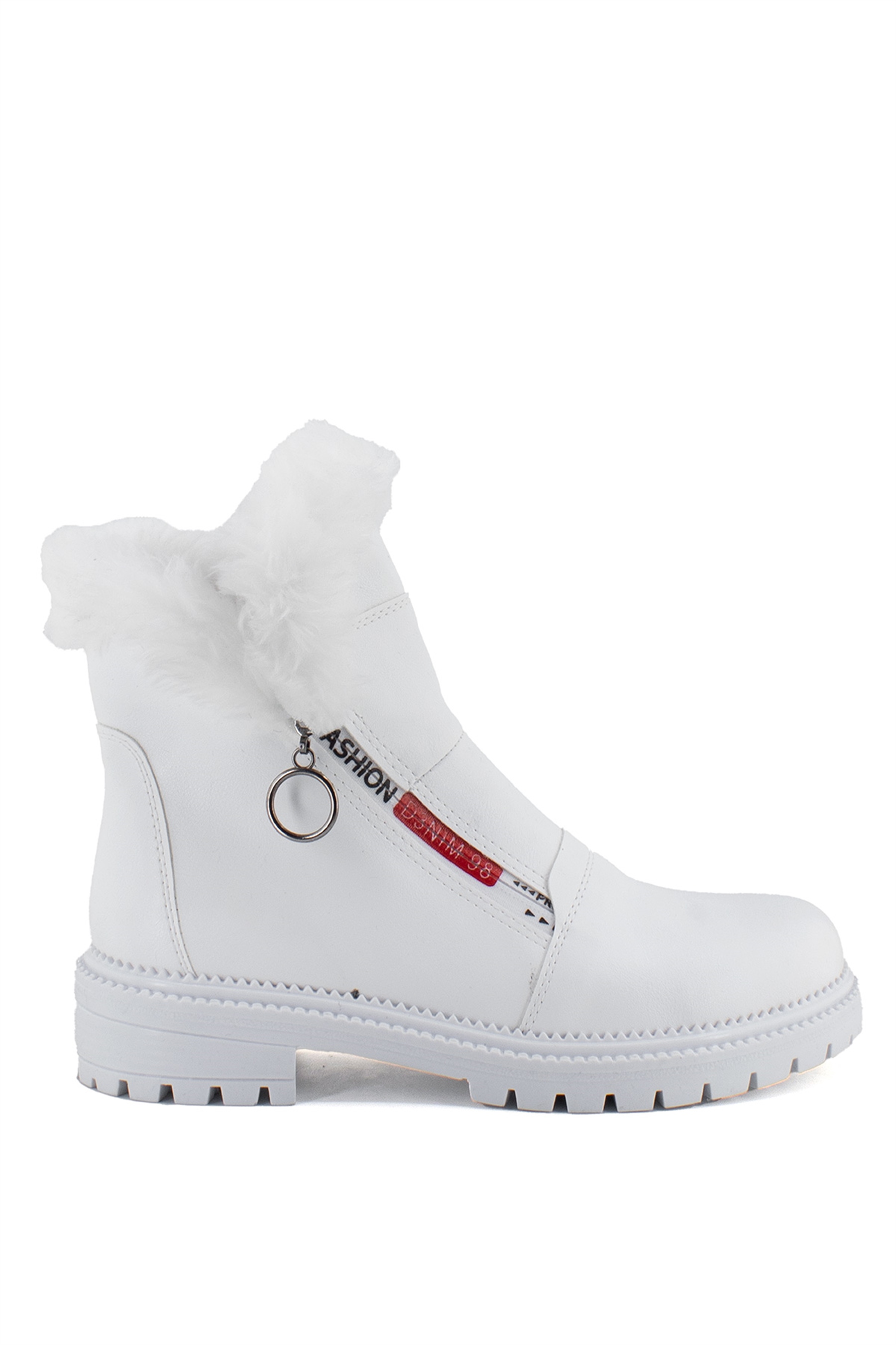 Fuar BtnSis720C Kadın Bot Beyaz