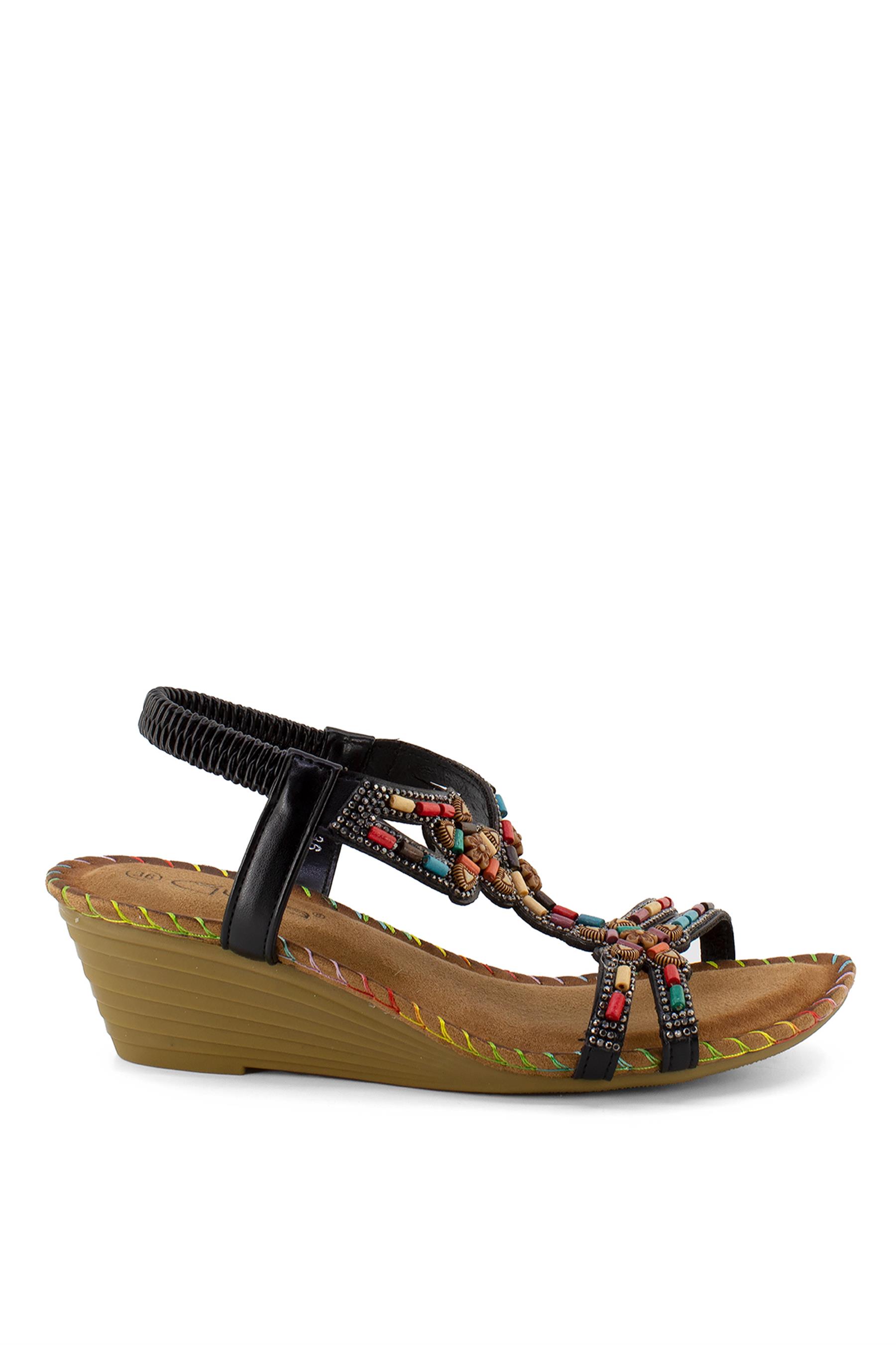 Guja 23Y151-8C Kadın Sandalet Siyah