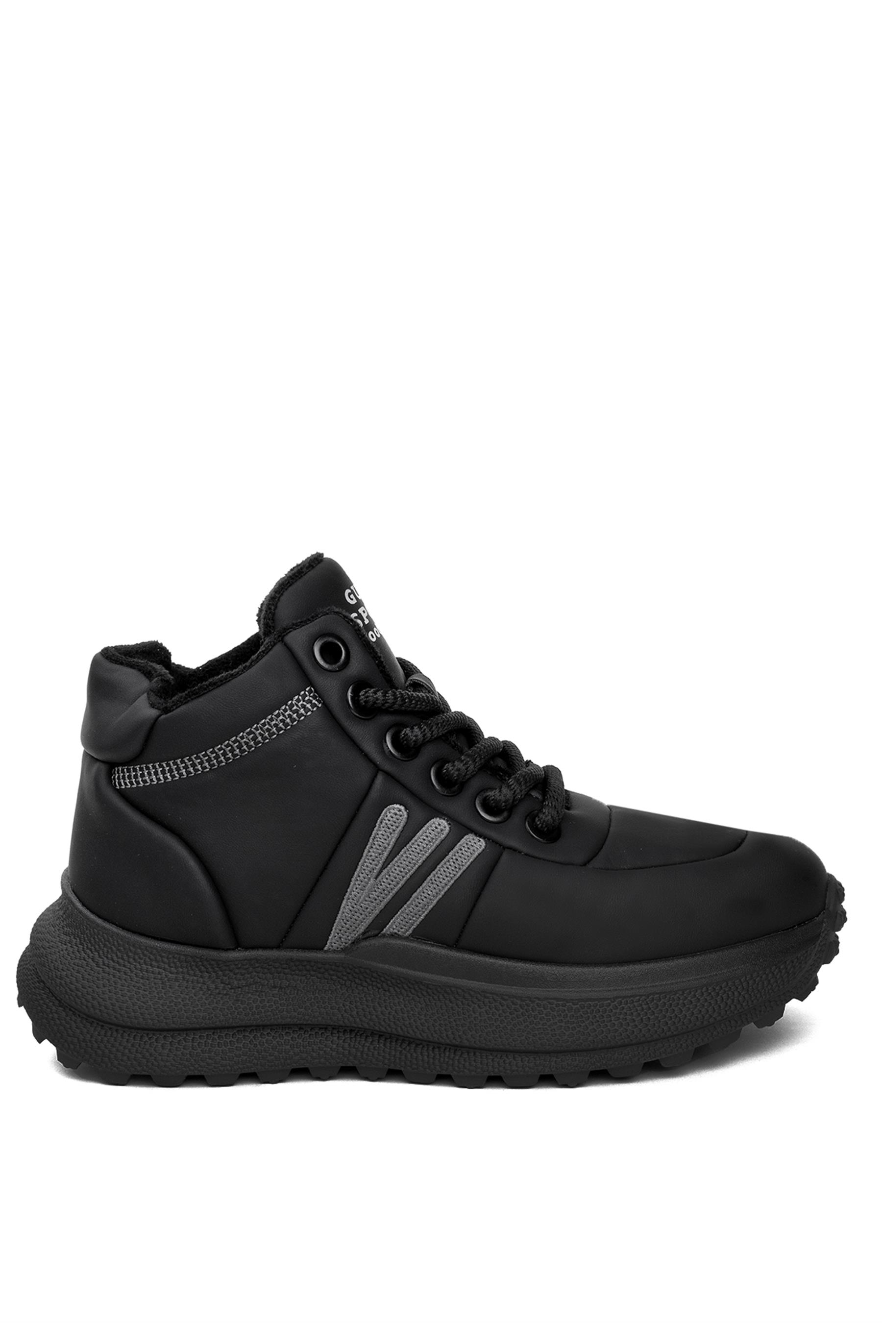 Guja 24K3174 Kadın Kalın Taban Sneaker Ayakkabı Siyah