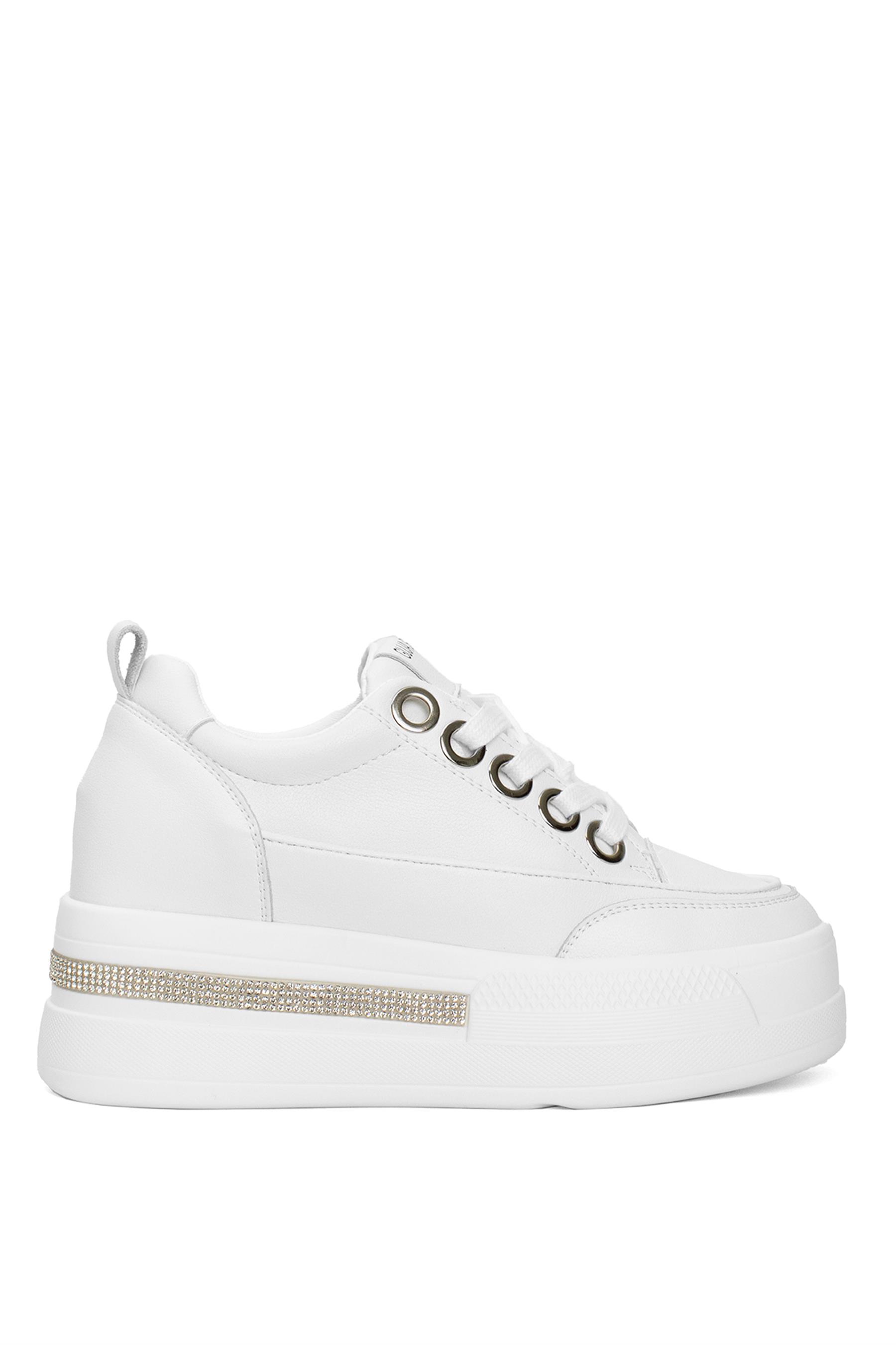 Guja 24Y492 Kadın Deri Sneaker Ayakkabısı Beyaz