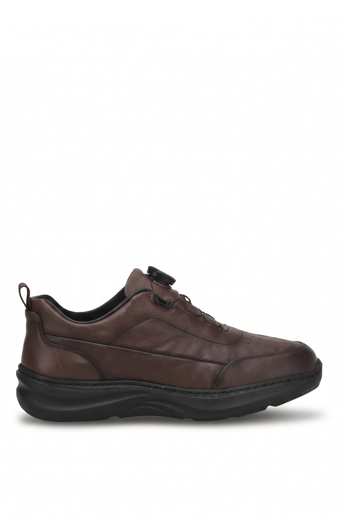 Guja 26BLG541-1 Erkek Hakiki Deri Klasik Sneaker Kahve