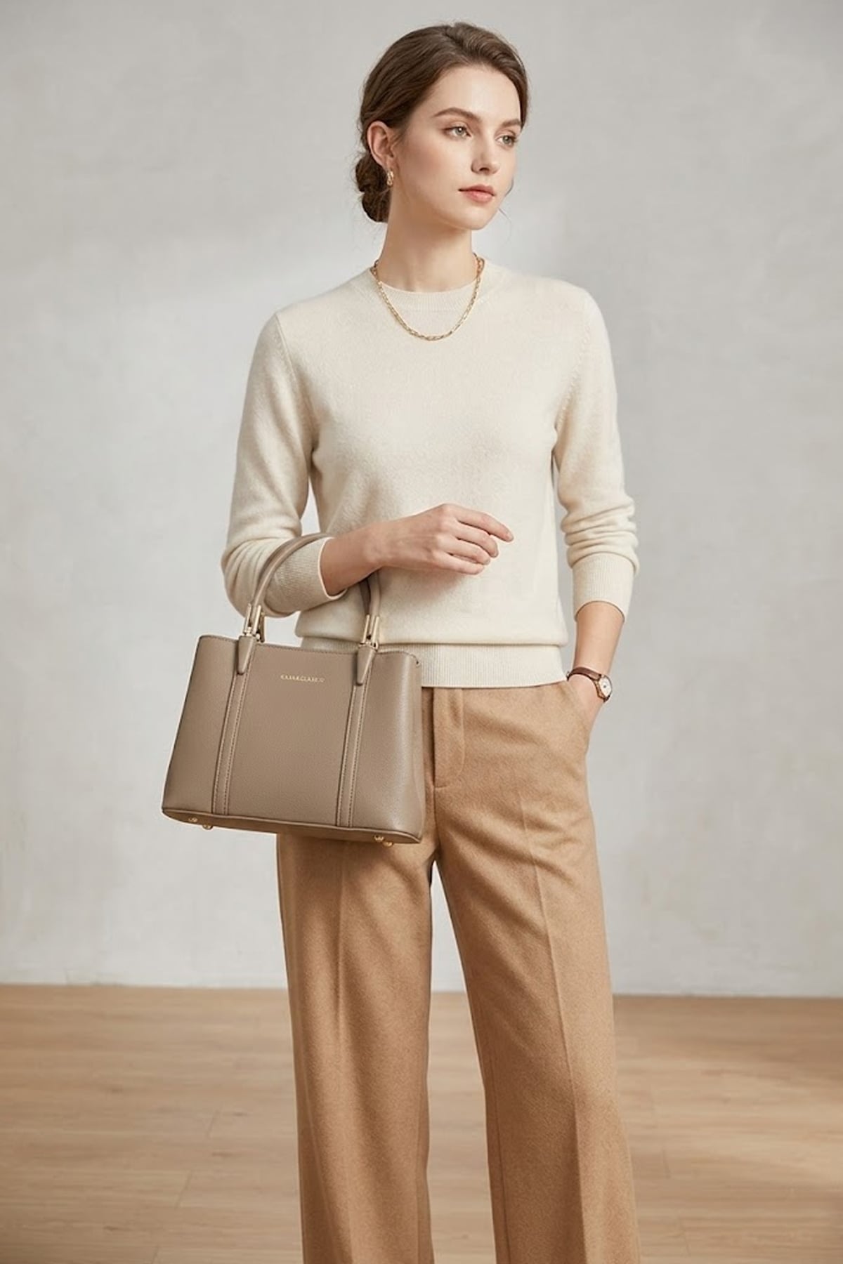 Guja 26YC1110 Kadın Omuz Çantası Camel