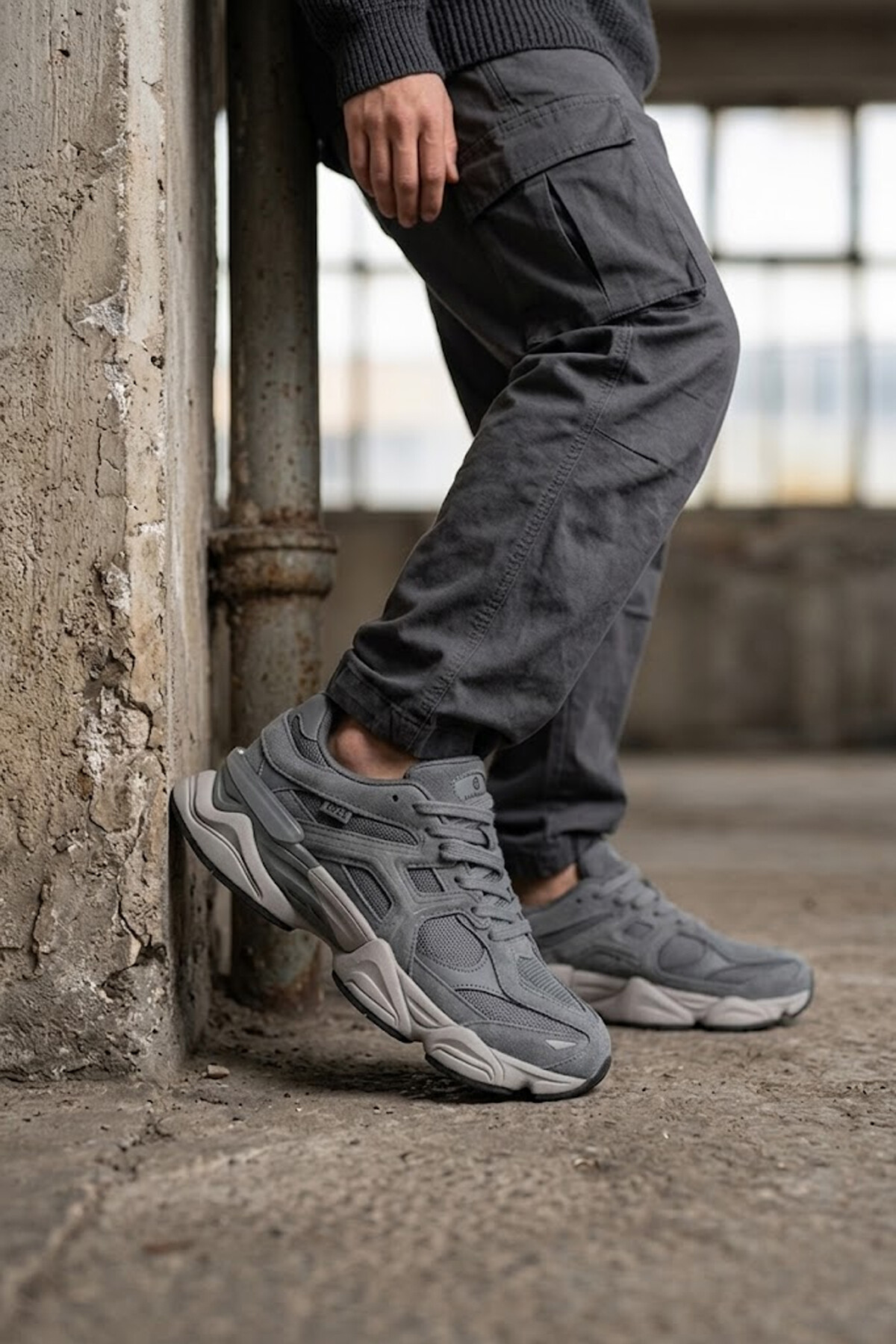 Hammer Jack 101 25738-M Rene-W Erkek Klasik Sneaker Gri