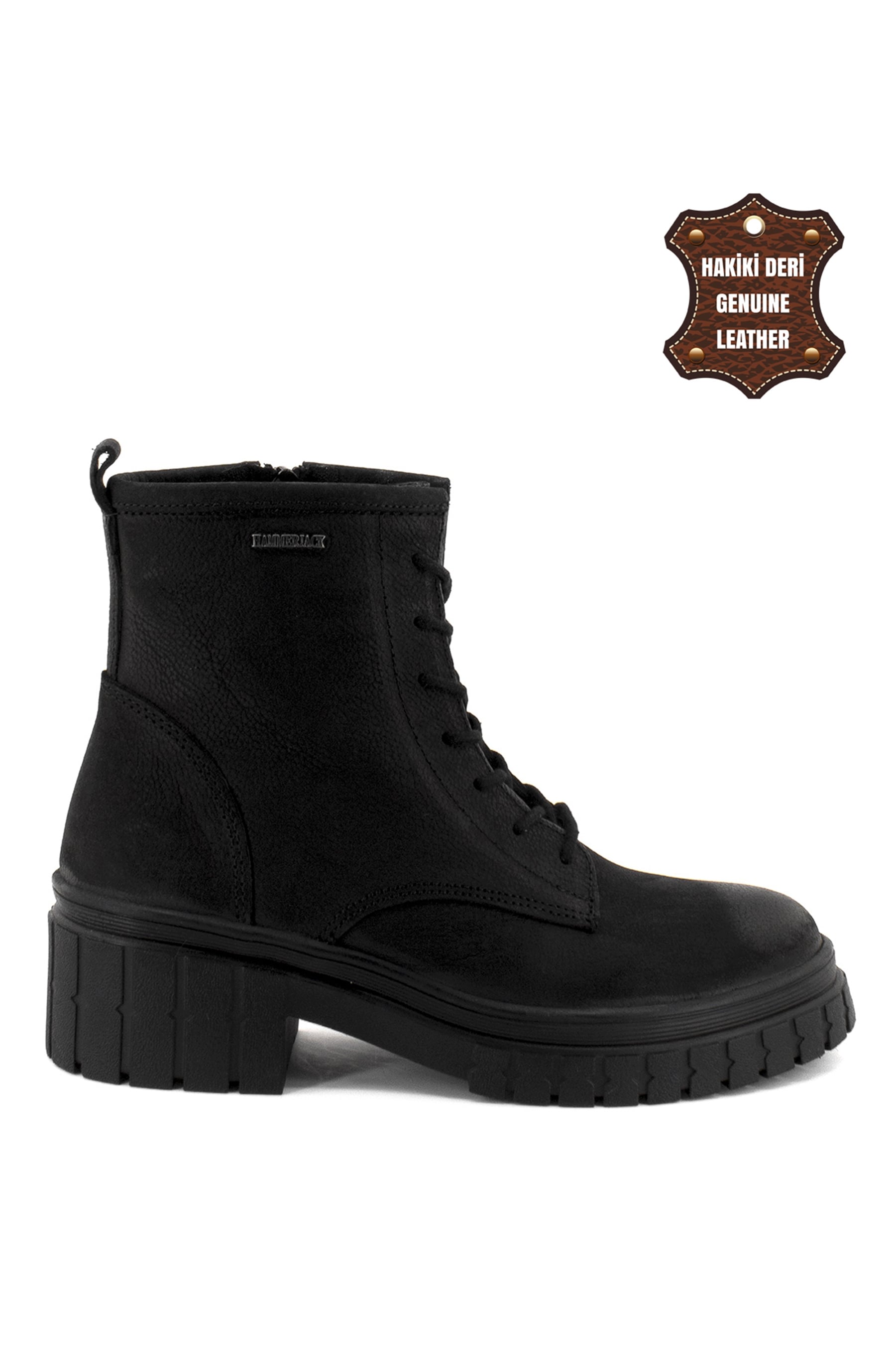 Hammer Jack 102 20832-ZN 22K Kadın Hakiki Deri Bot Siyah