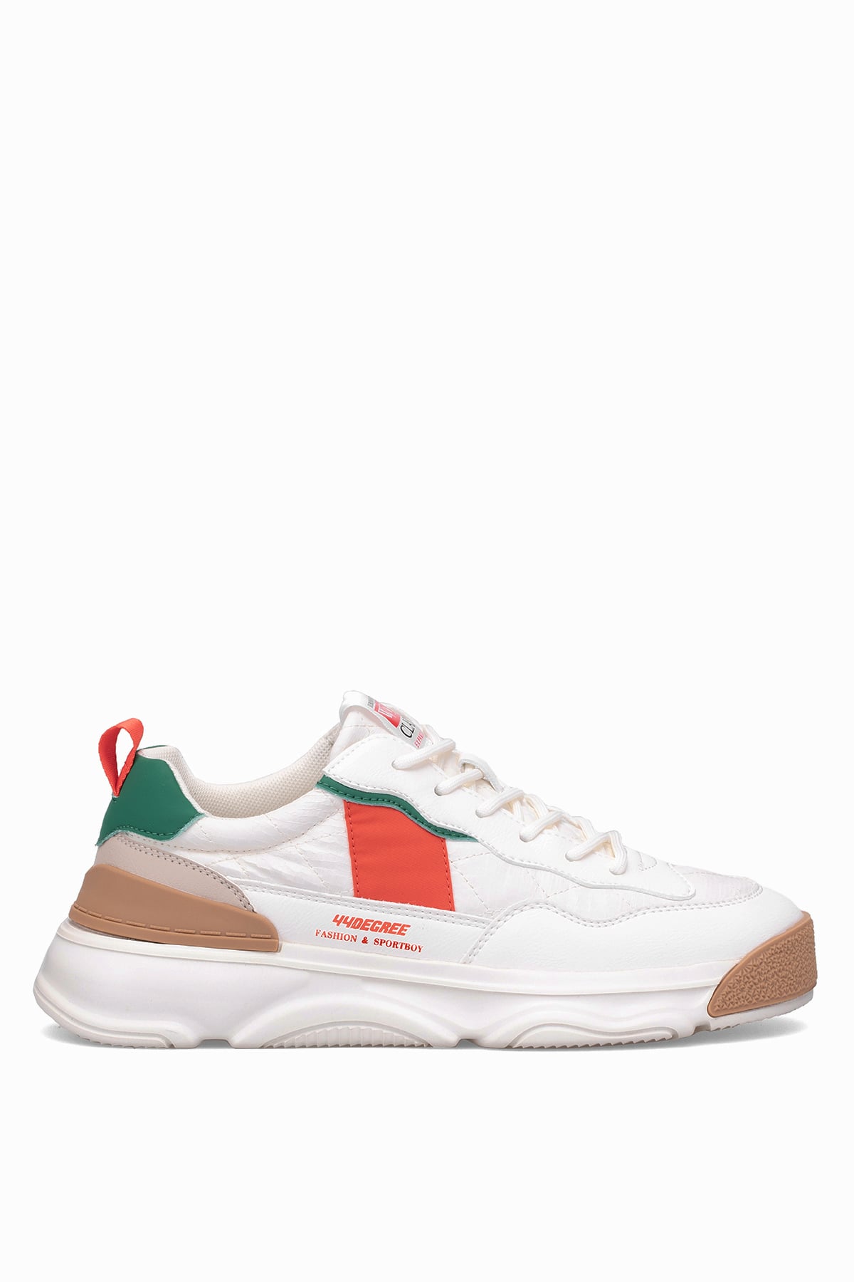 Humtto 152-18215 Erkek Klasik Sneaker Beyaz