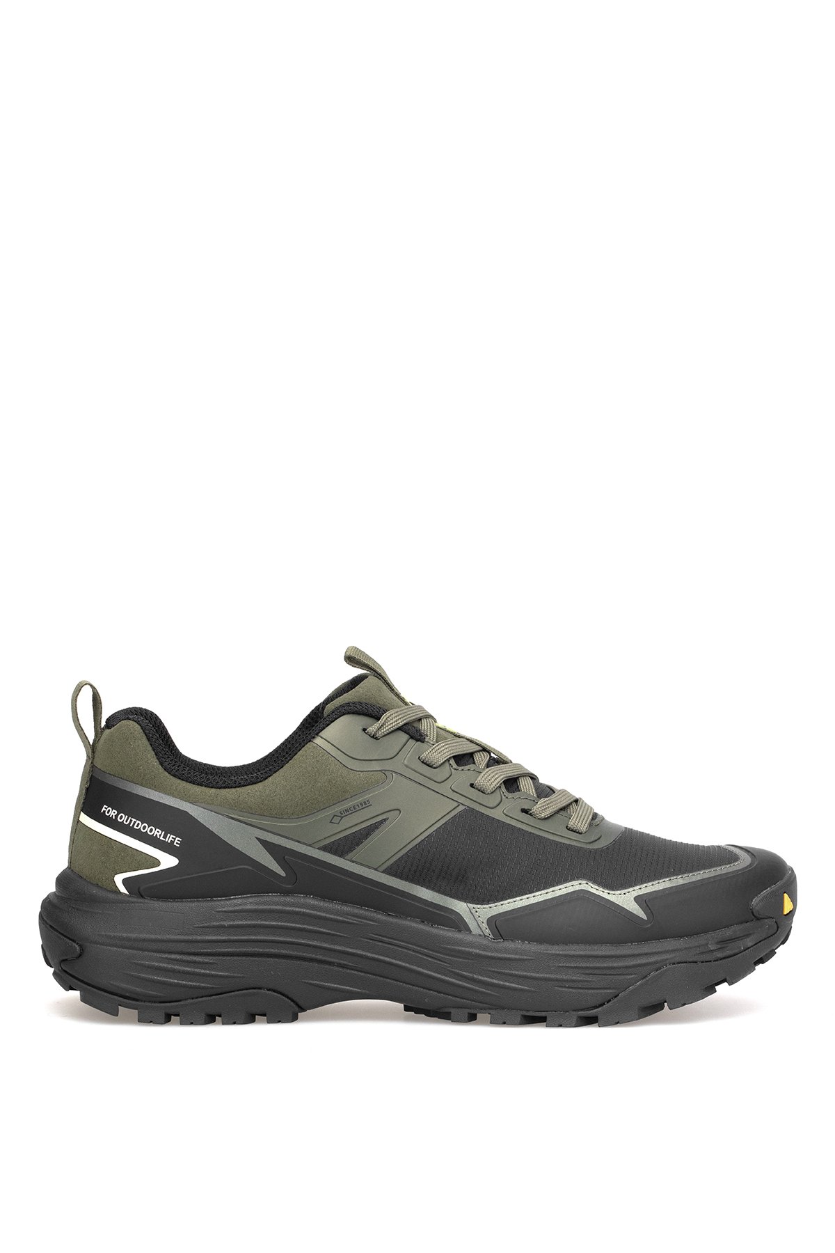 Humtto HT357497A Erkek Waterproof Outdoor Ayakkabı Siyah - Haki
