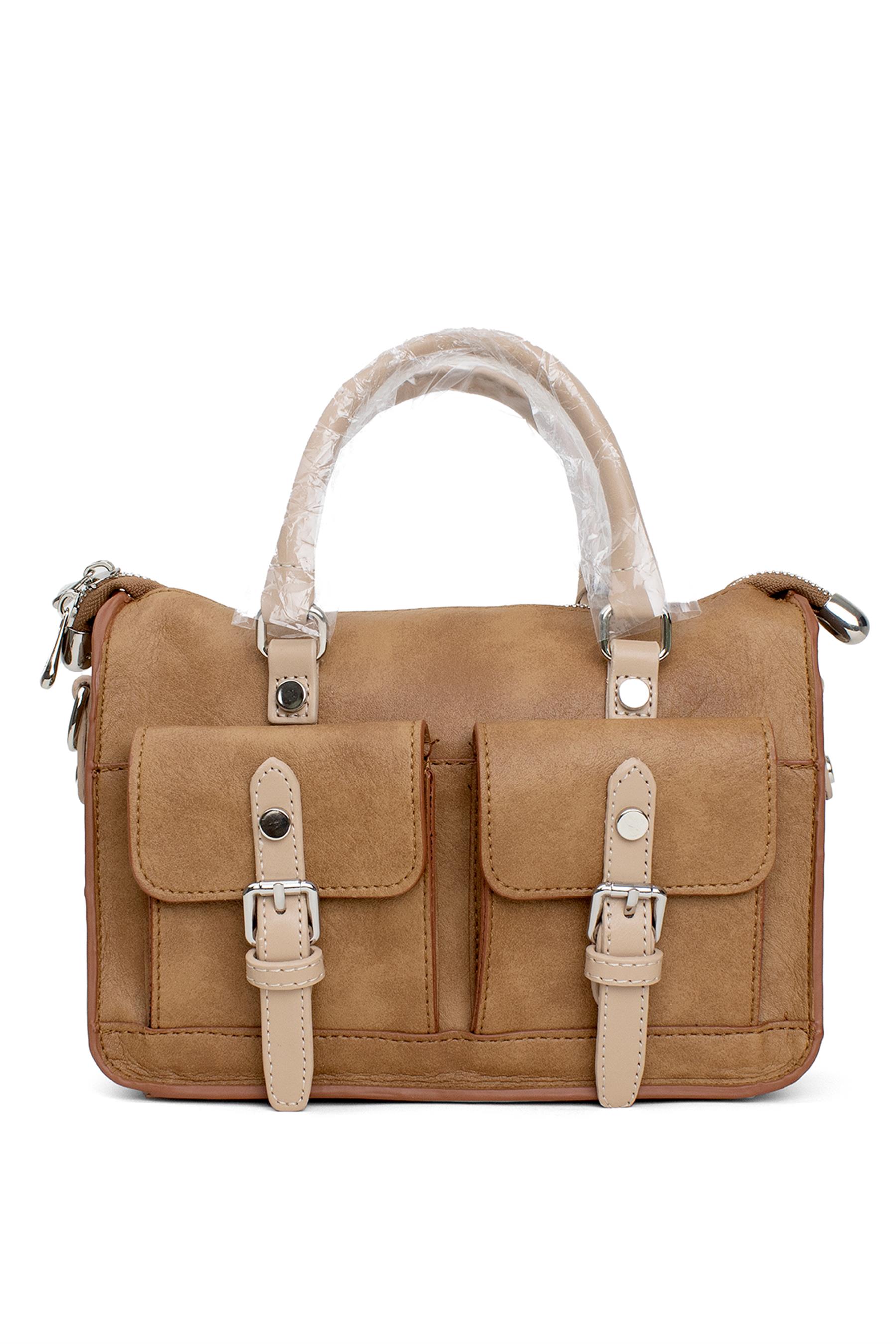 Jacquline CLIM543 Kadın El Çantası Camel