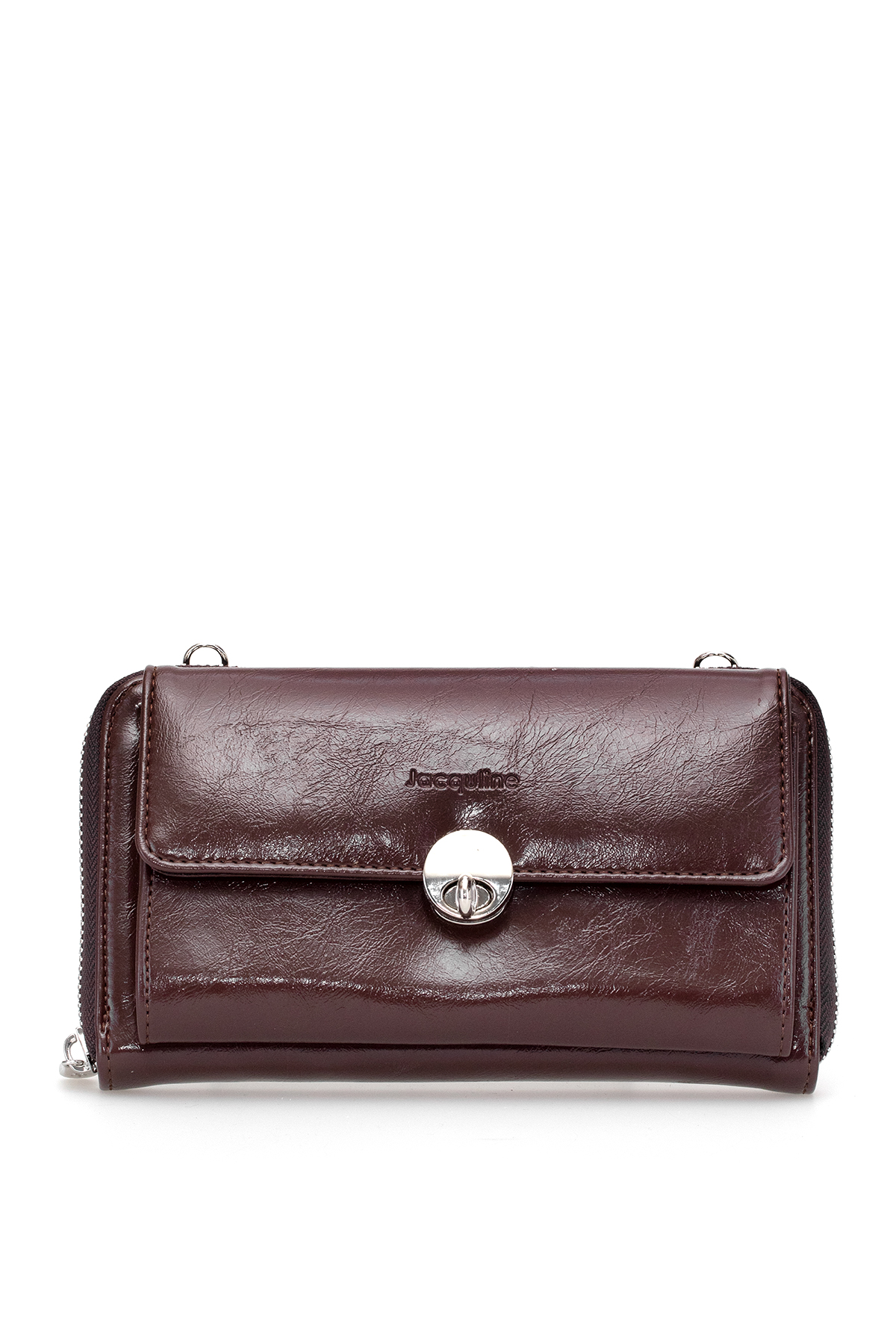 Jacquline CLIM598C Kadın El Çantası Kahverengi