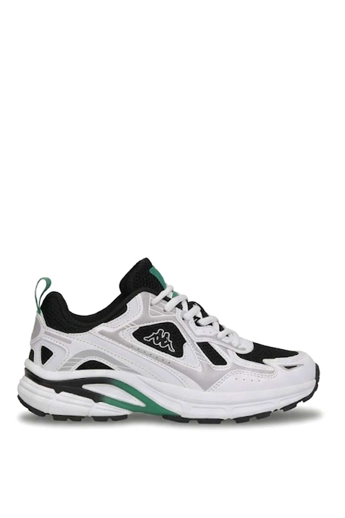 Kappa KP-1017Z Porto Riko Kadın Klasik Sneaker Beyaz - Siyah